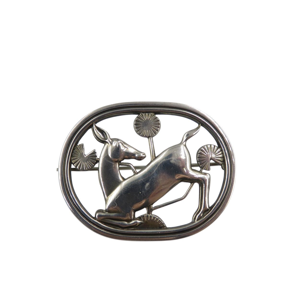 ジョージジェンセン 鹿ブローチ ジョージジェンセン]鹿 ブローチ #256