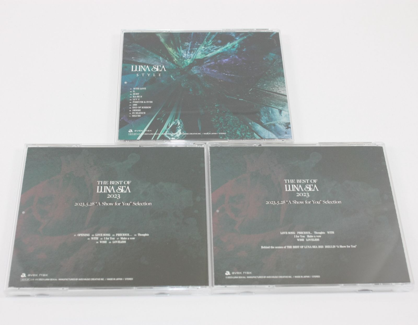 A1132・LUNA SEA ルナシー STYLE SLAVE 限定盤 PREMIUM BOX B CD Blu