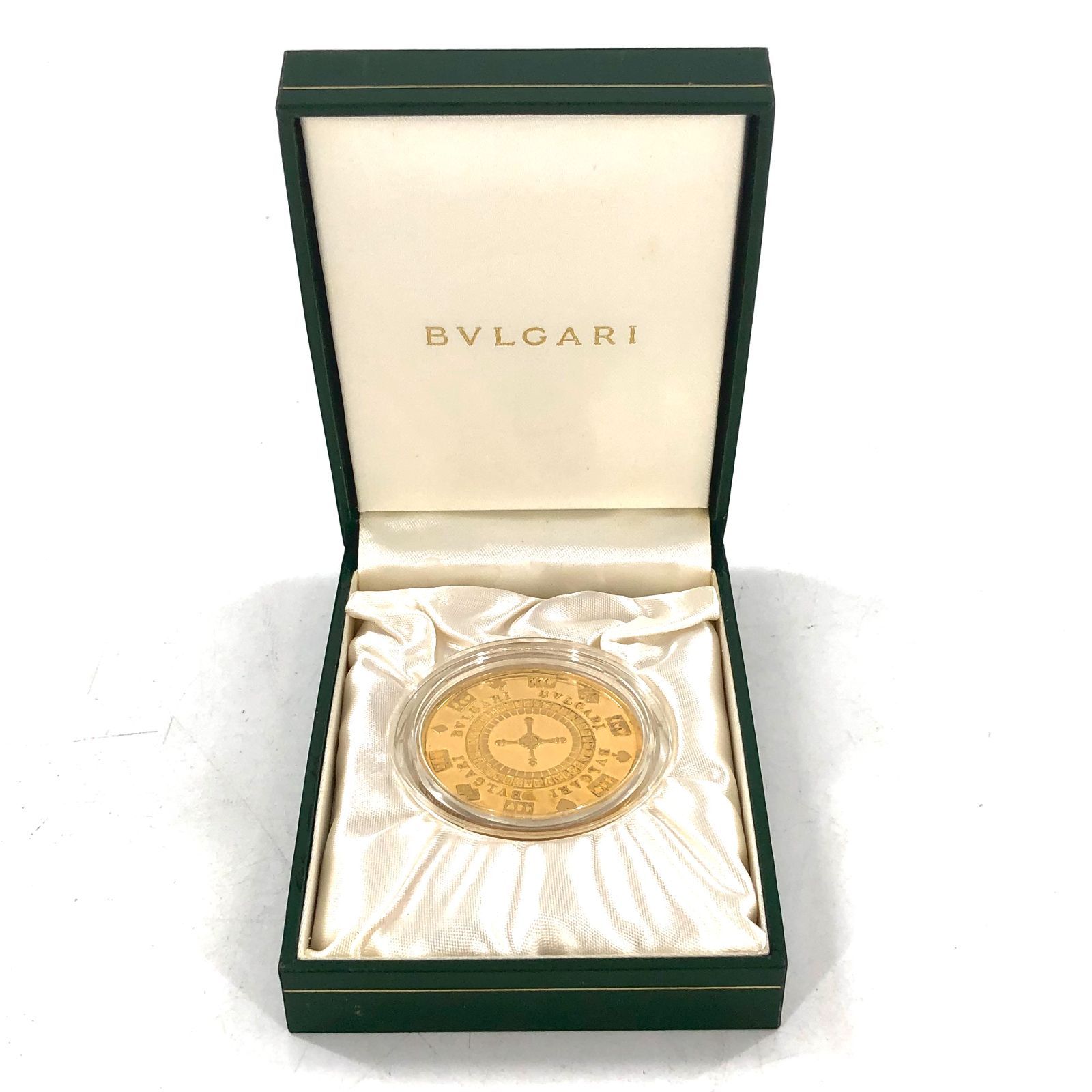 BVLGARI ブルガリ カジノコイン ラスベガス限定 ゴールドメダル SILVER