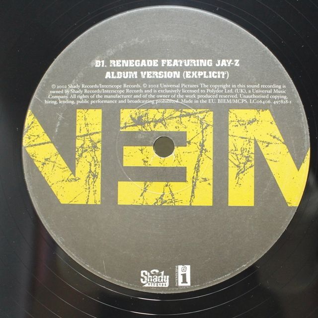 Eminem / Lose Yourself レコード - メルカリ