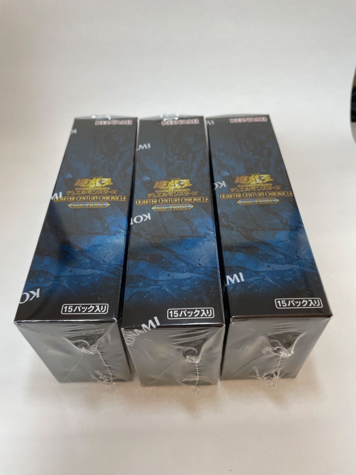 未開封】3BOX分 遊戯王OCG デュエルモンスターズ QUARTER CENTURY