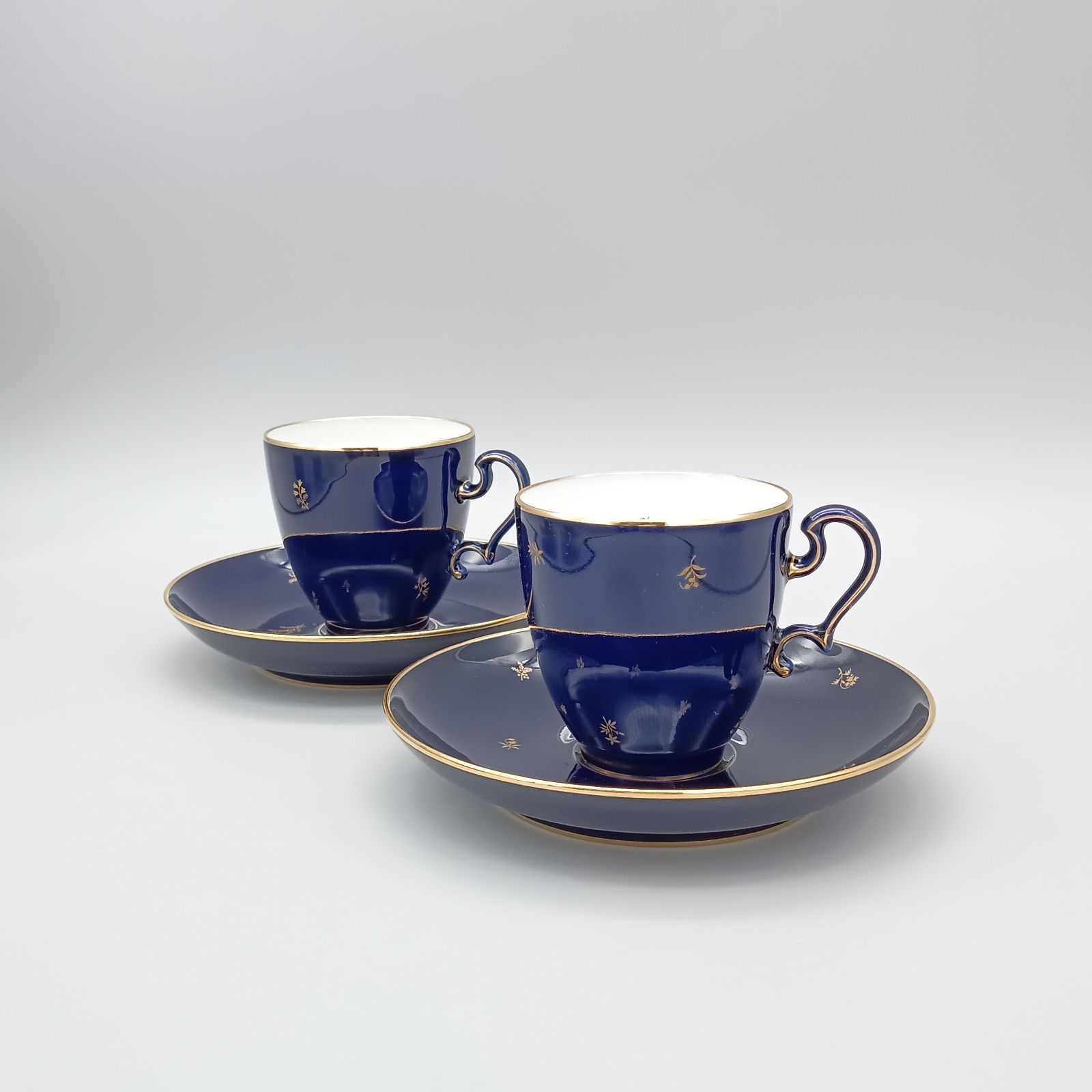 セーブル SEVRES ファットブル デミタス カップ&ソーサー 1941～1969