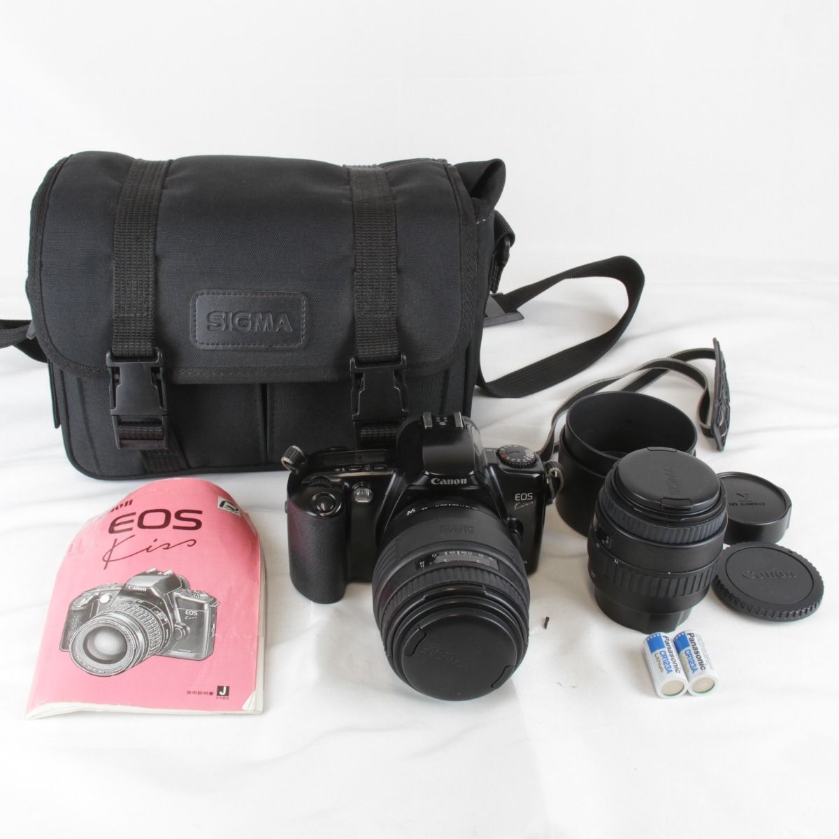 動作未確認『ジャンク』canon【キャノン】 一眼レフセット EOS Kiss