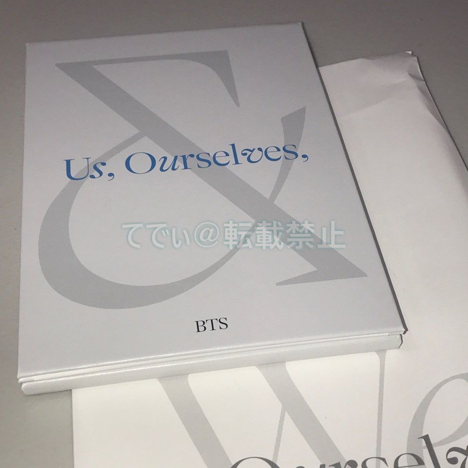 BTS 直筆サイン「Us, Ourselves, & BTS 'We'」 - メルカリ