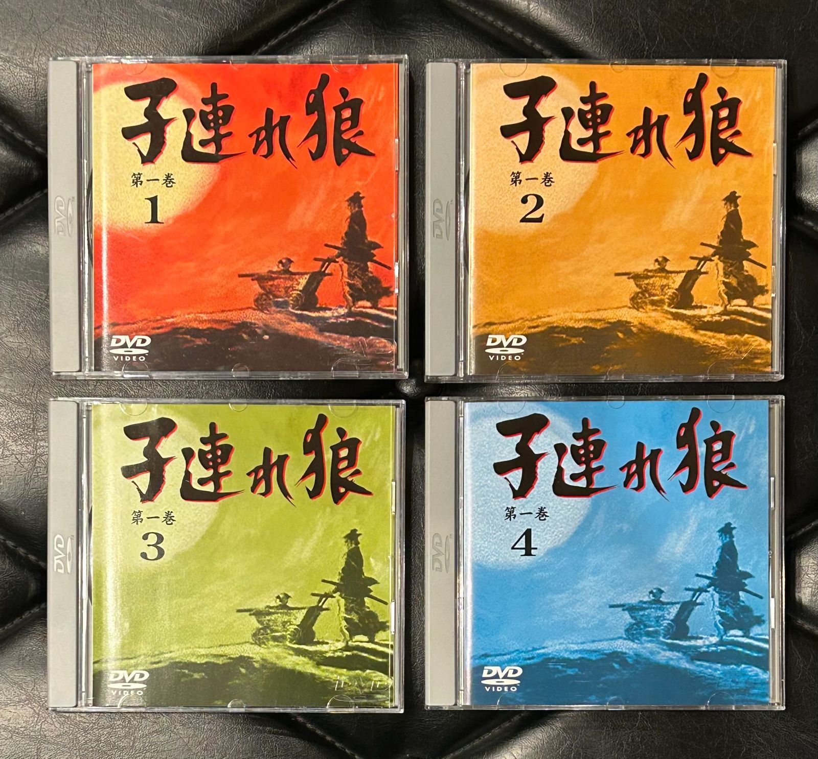 廃盤 国内盤 DVD 7枚組】萬屋錦之介 - 西川和孝 「子連れ狼 第一巻+第