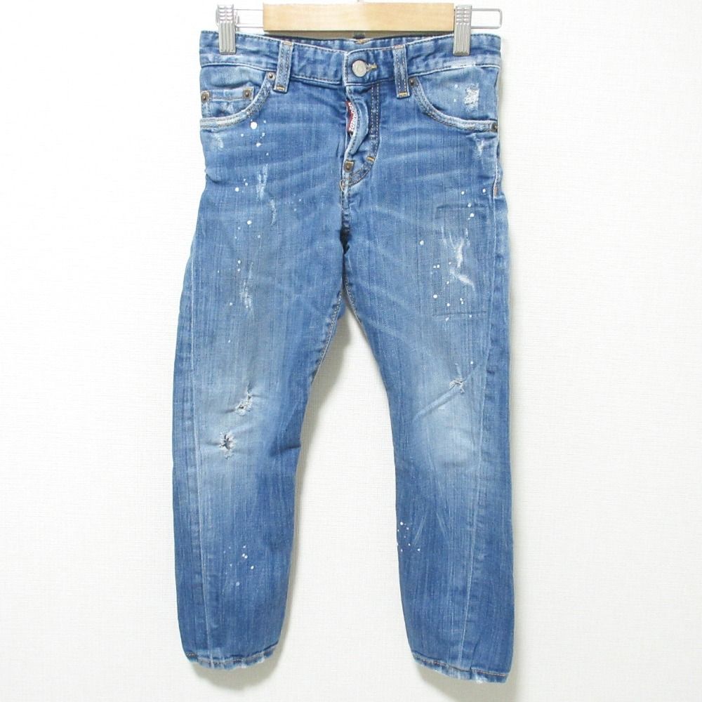 美品 Dsquared2 ディースクエアード キッズ 子供服 ストレッチ