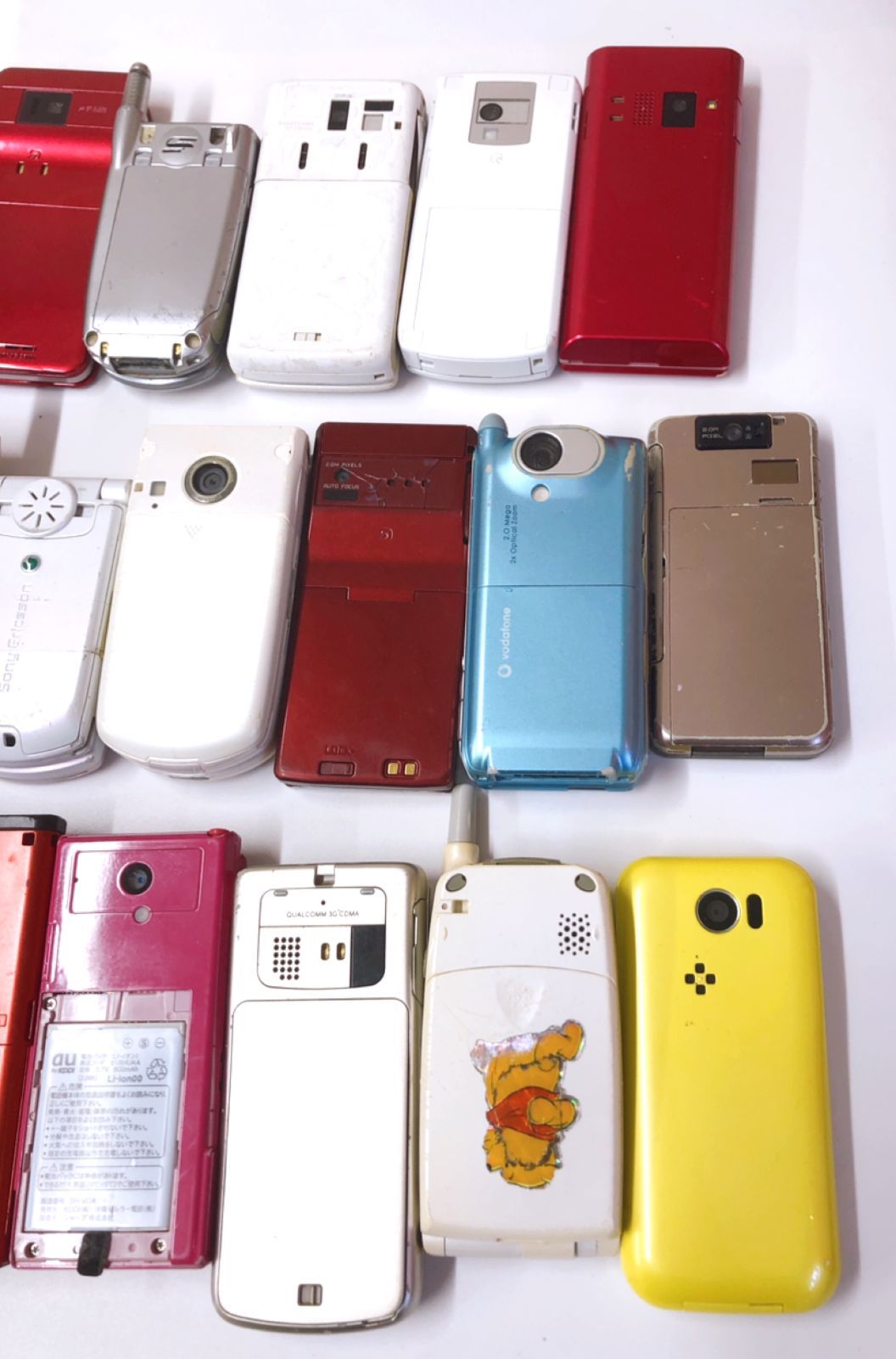 1407-1595】 携帯電話 大量おまとめ 41点 約3.5kg 未選別 ジャンク品