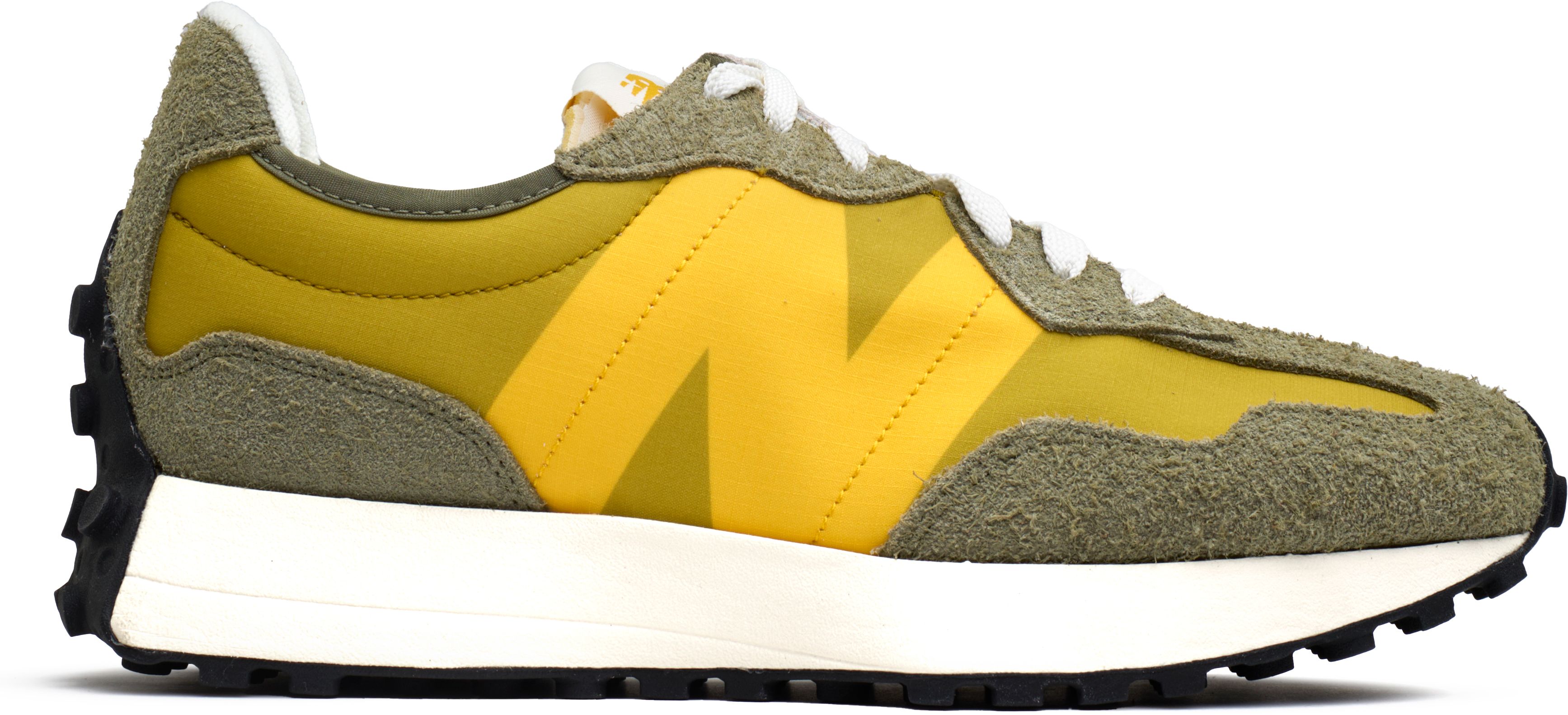 Mens New Balance 327 Sneakers In Yellow | Soletrader