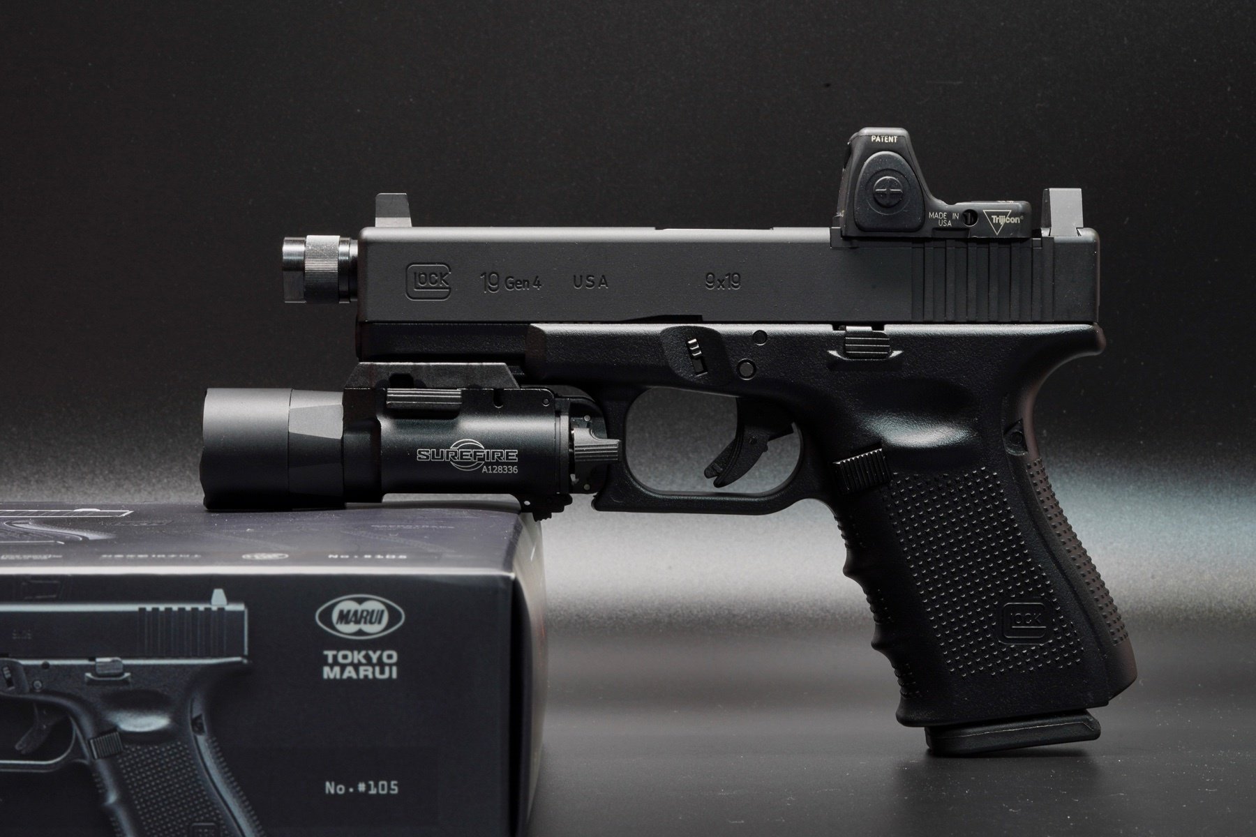 東京マルイGLOCK19 gen.4用mk27 mosスライド(NOVA)を装着してみる｜小武