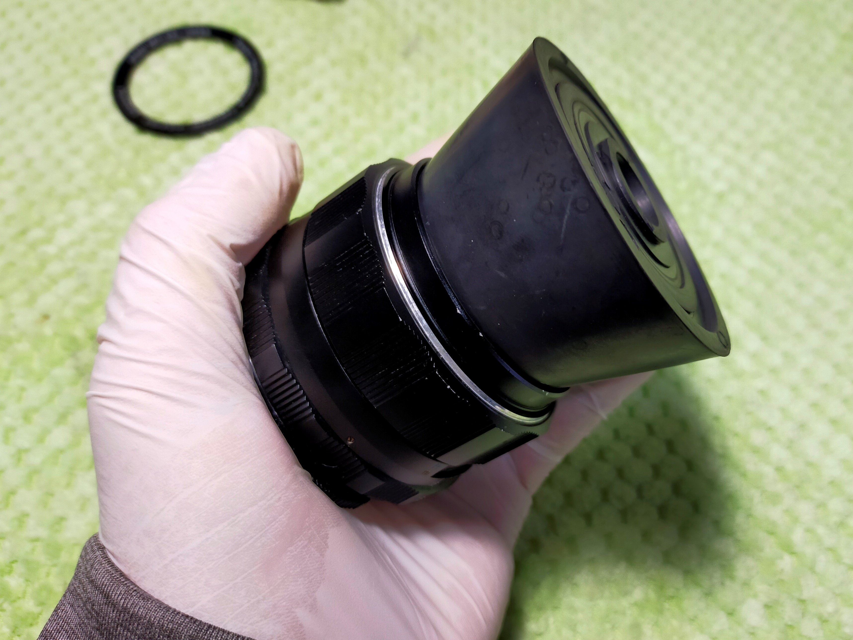 Pentax Super-Multi-Coated Takumar 50mm F/1.4の分解｜フィルムカメラ