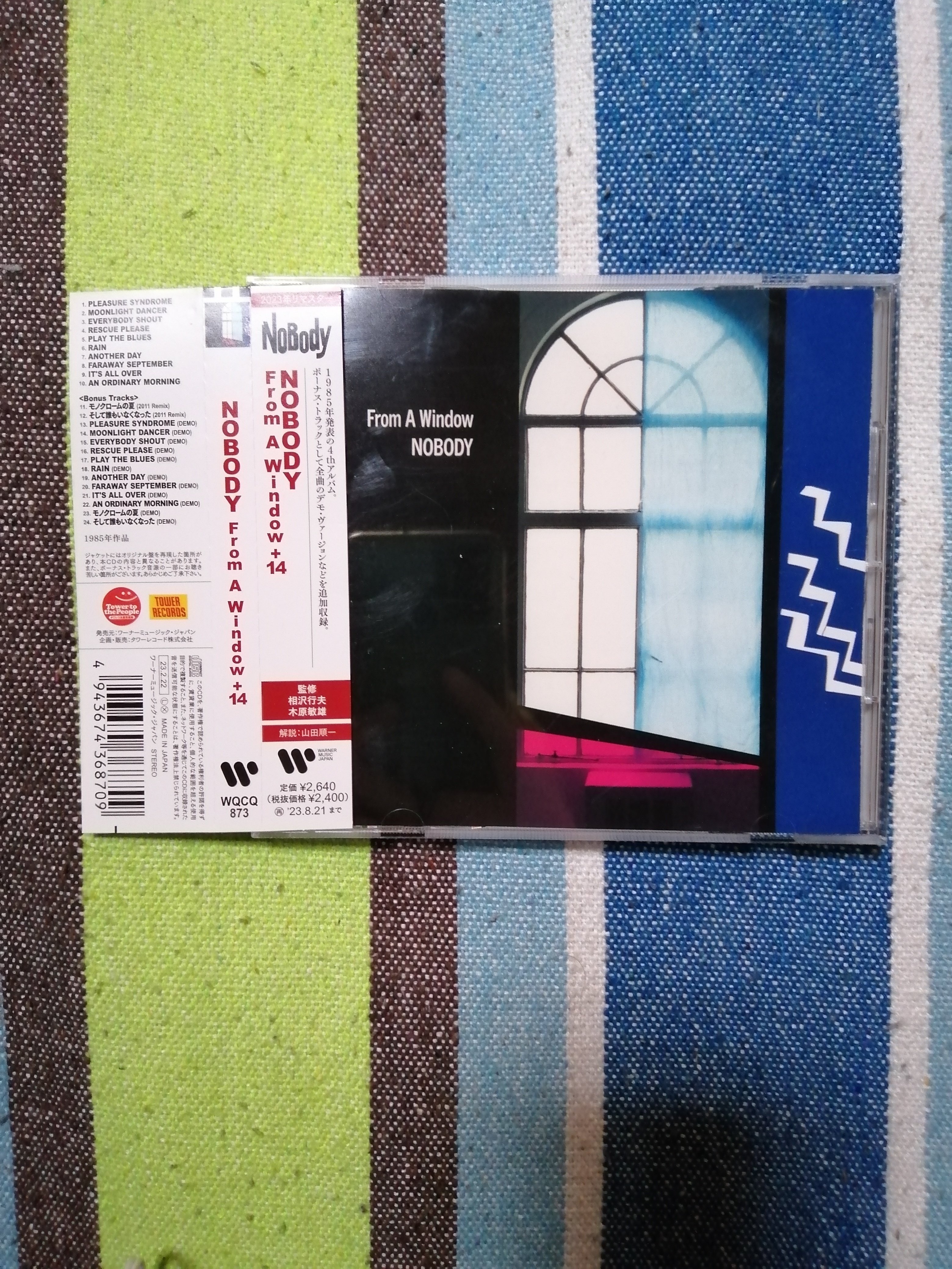 獲物の分け前～NOBODY『From A Window』編。｜スガイヒロシa.k.a Sugar