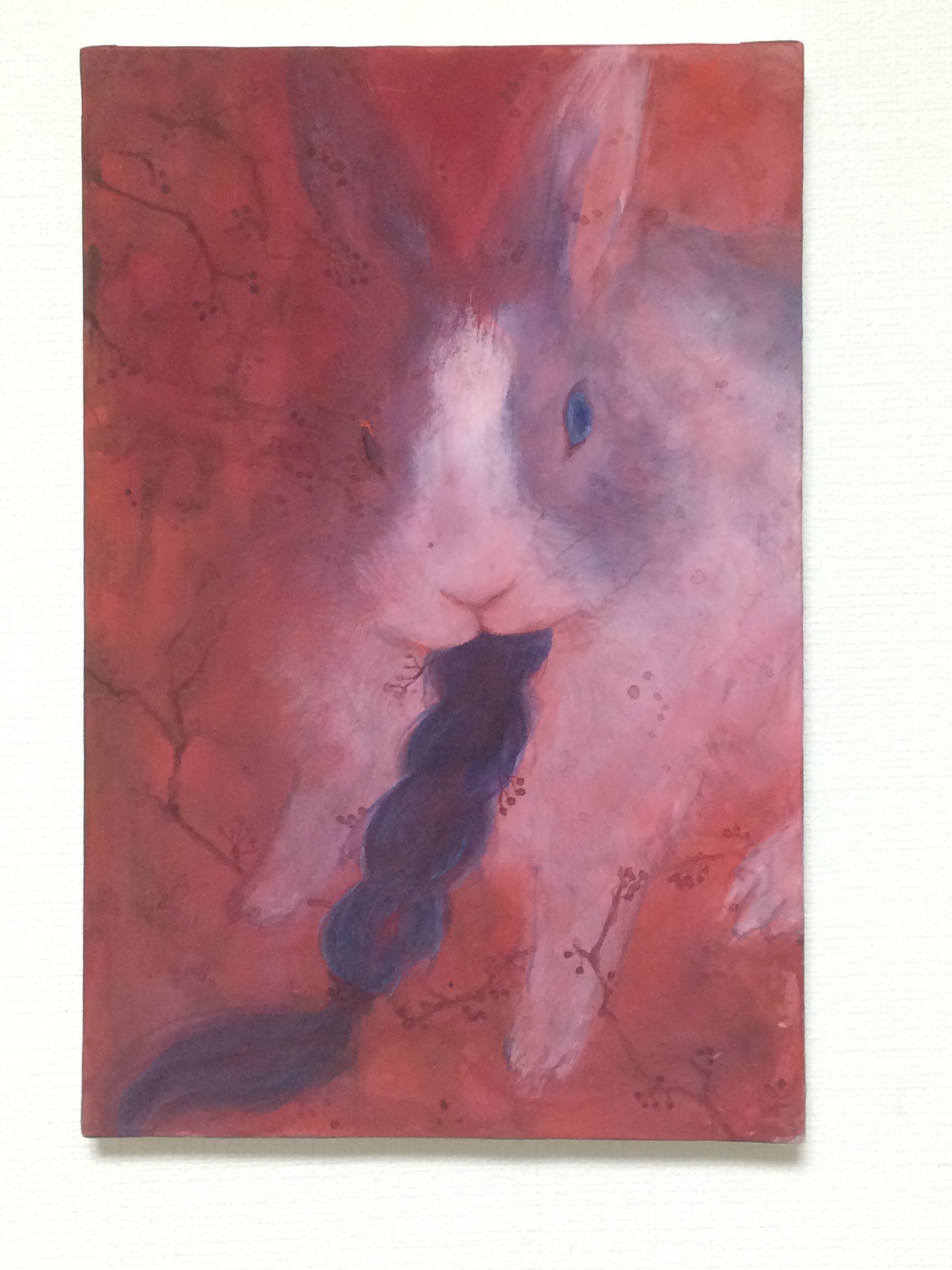 私の作品の核にいるうさぎの話1｜安松