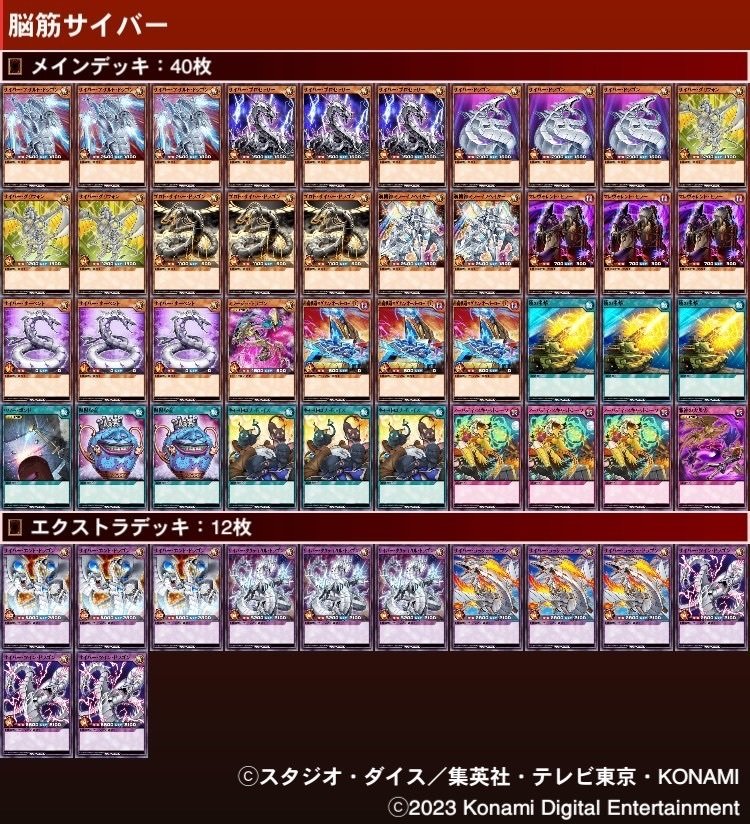 サイバードラゴンデッキ(ラッシュデュエル)｜マジョリカ