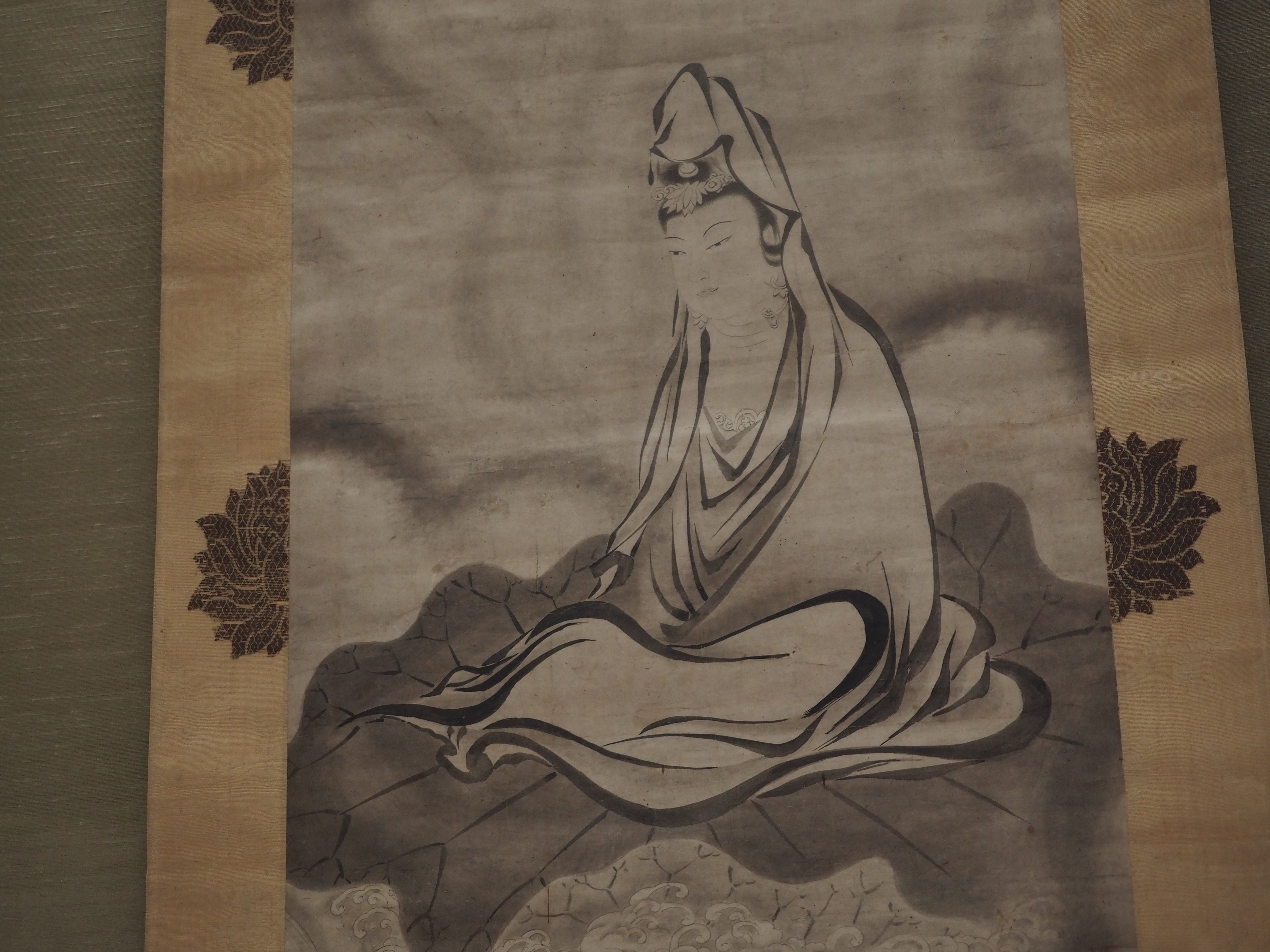 能阿弥さんが描いた《白衣観音図》ほか、仏画の世界へ潜入してみた