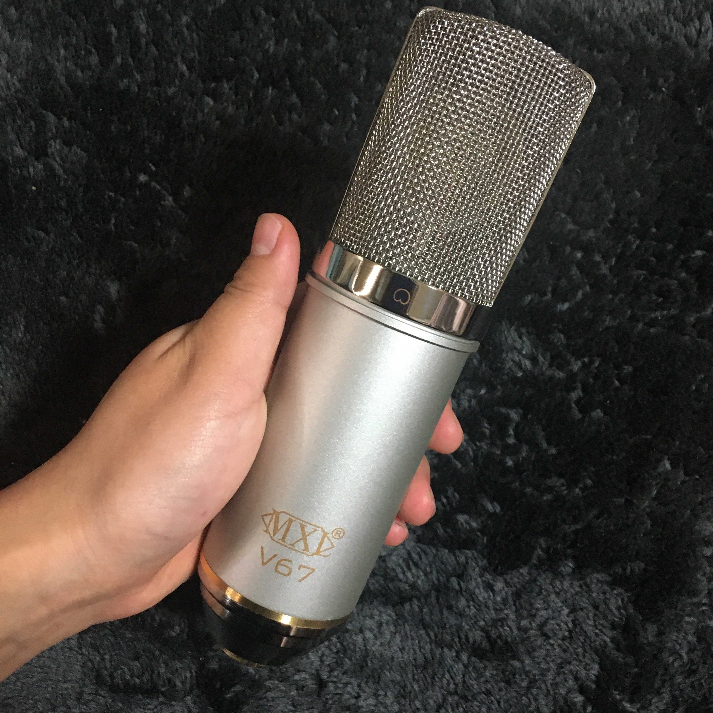 MXL MXL ( エムエックスエル ) / V67G-HE コンデンサーマイク】開封し