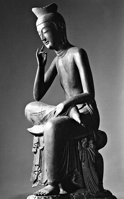 美の源流を辿る試み】広隆寺〜弥勒菩薩半跏思惟像（京都府）｜伊島 秀_