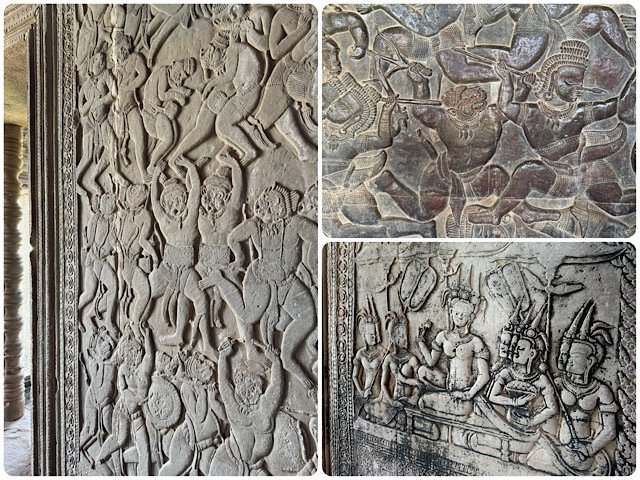 彫刻の劇場「アンコールワット」「アンコールトム」世界遺産を巡る