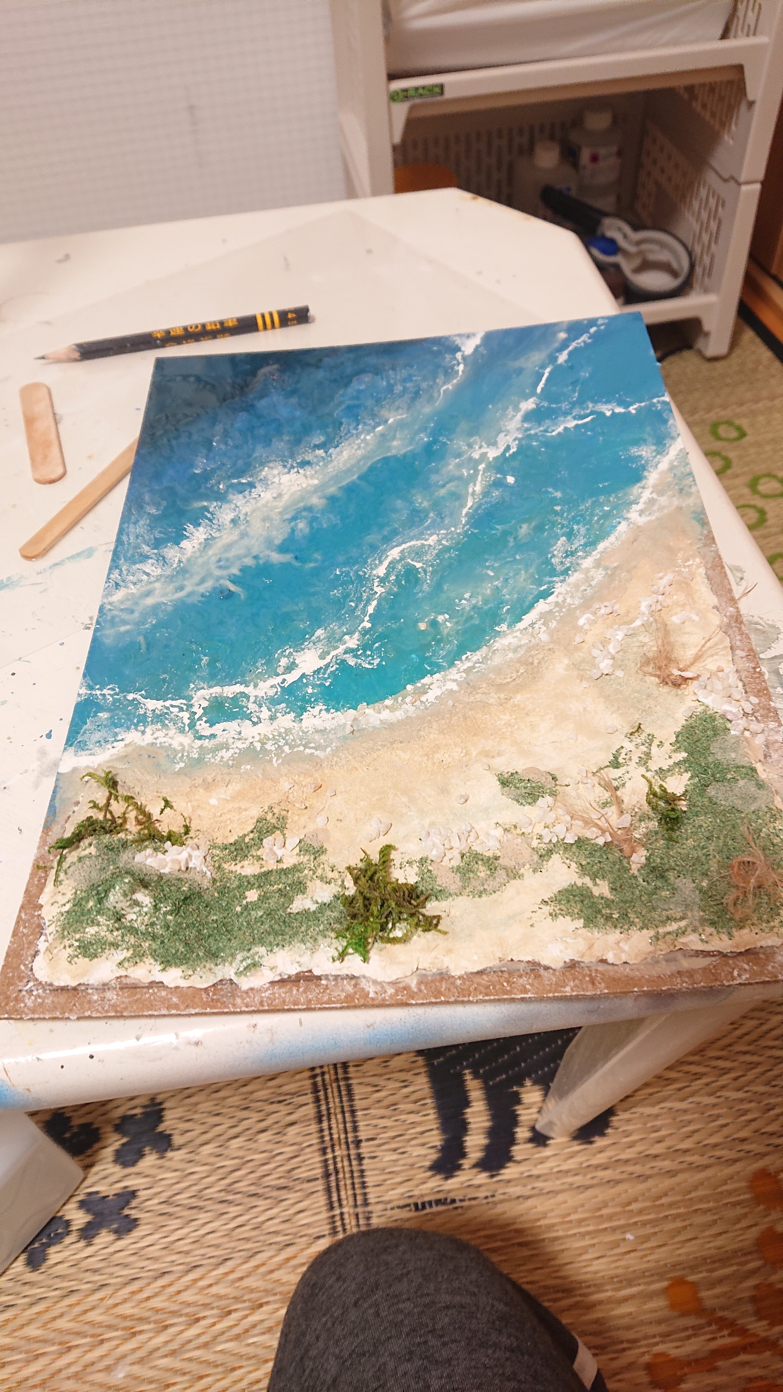 人生初のレジンアートでやらかした話｜やくしぃ博物館