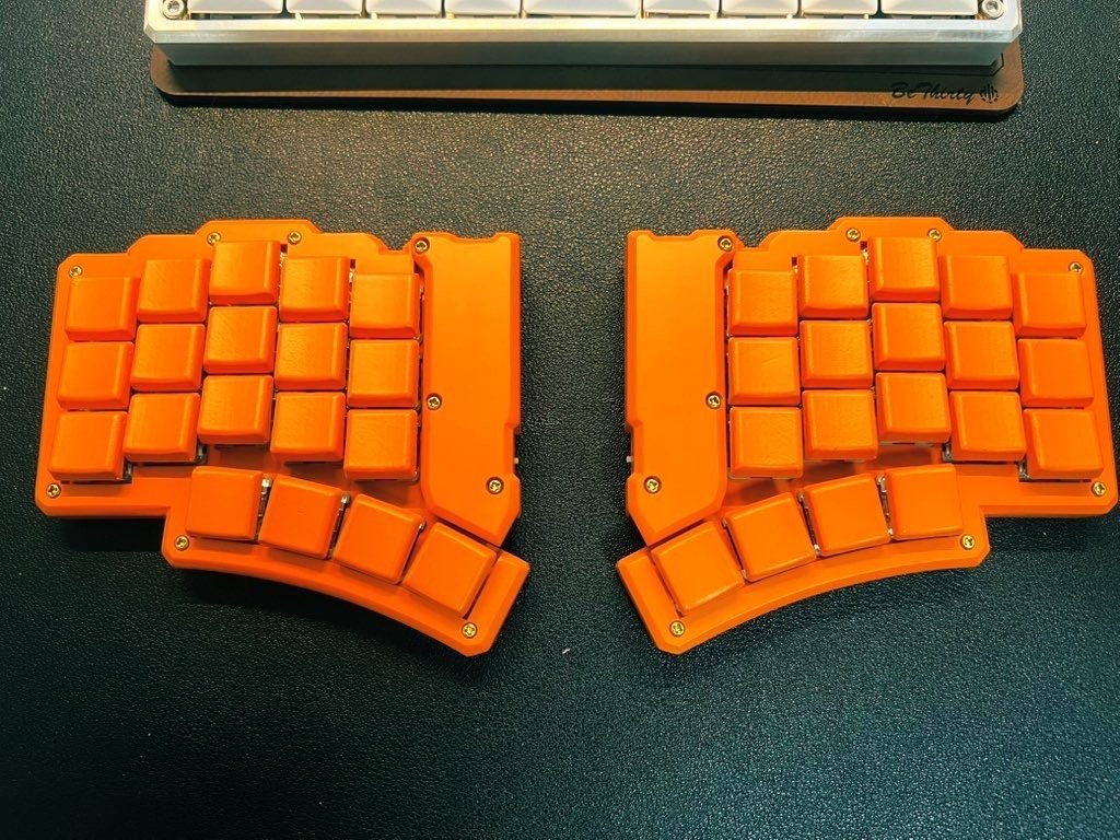 狭ピッチ40%分割キーボード「Palmslave」ビルドログ｜kazy