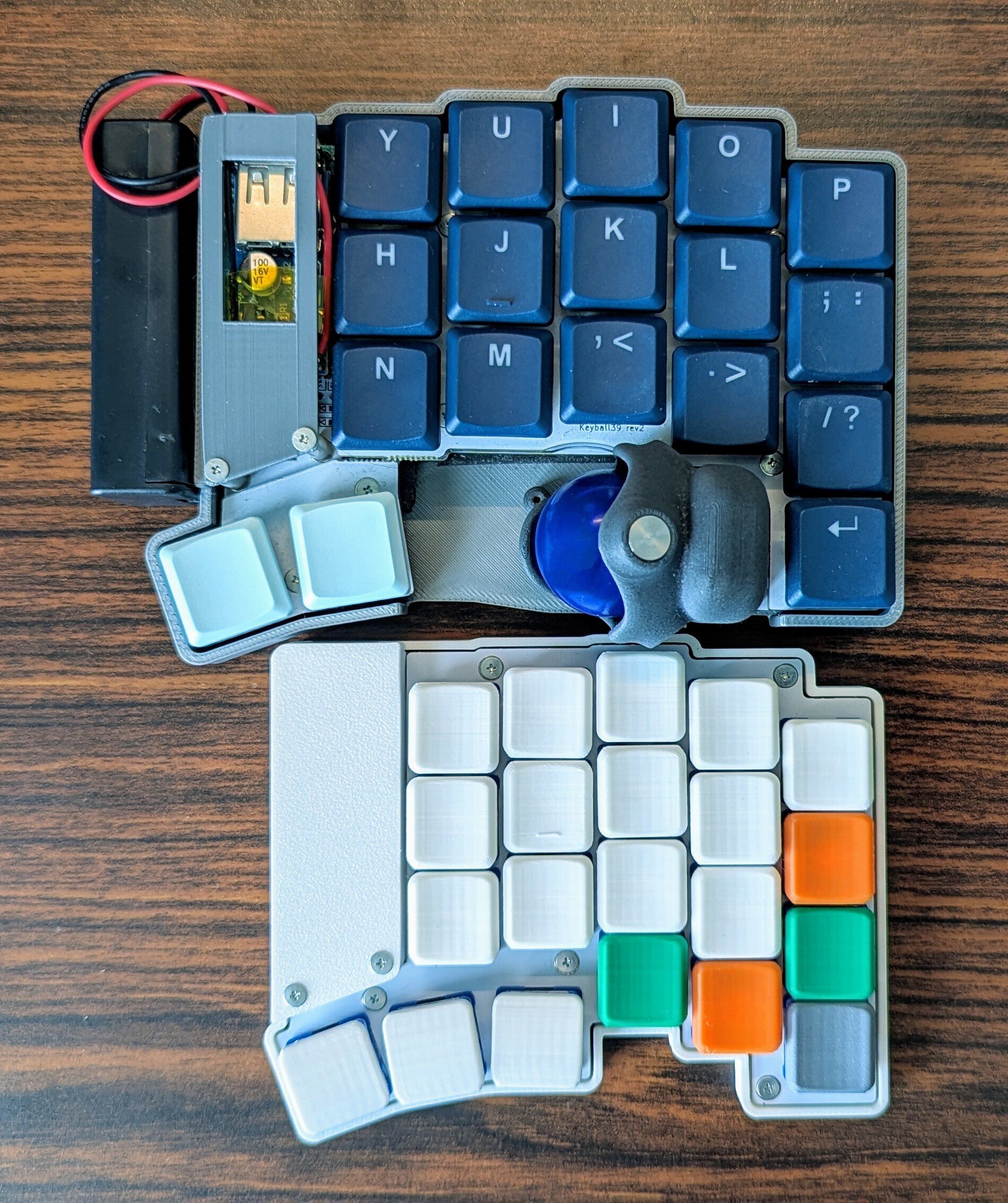 Keyball39ish で狭ピッチキーボードに入門してみた｜hyakum