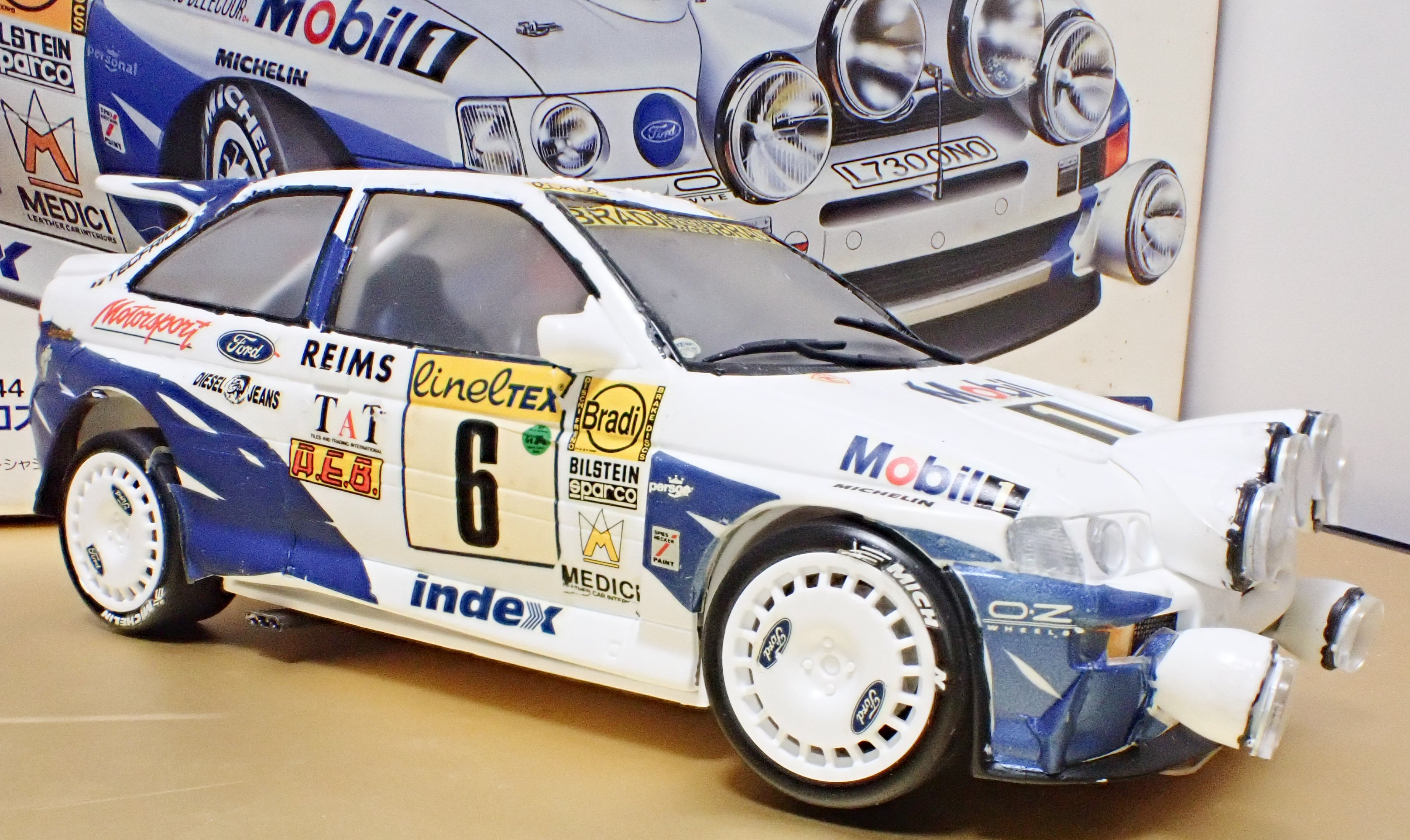 タミヤ フォード・エスコート RSコスワース（中古プラモ）｜セるしうす