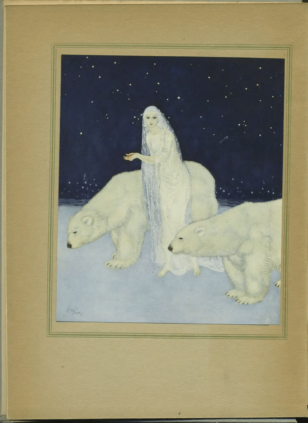 エドマンド・デュラックの挿絵作品。デュラックブルーの美しさ。｜Shae