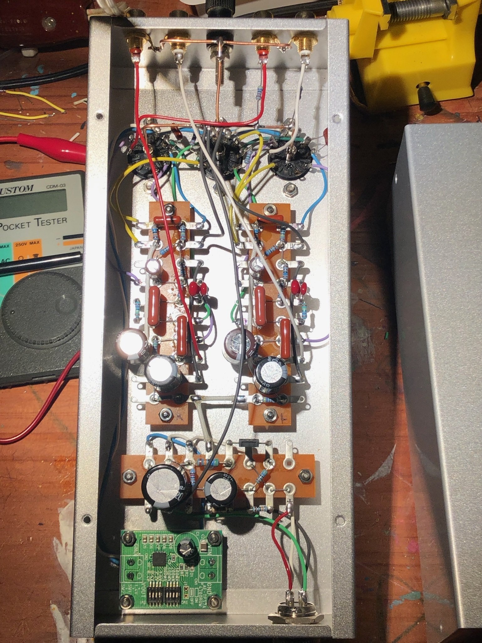 真空管フォノイコライザー｜Clavierbauer