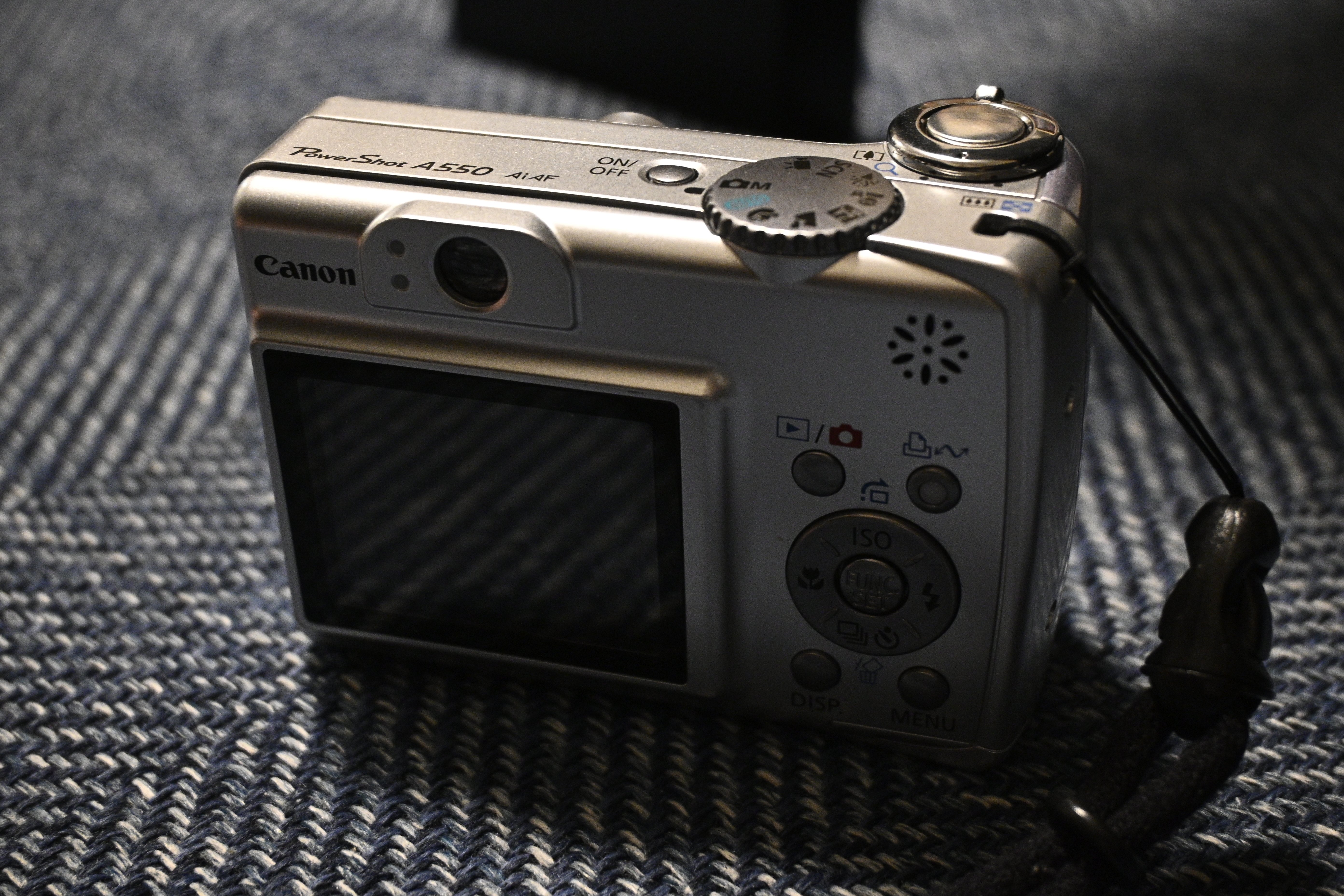 56.PowerShot A550を買った話(備忘録)｜節度使