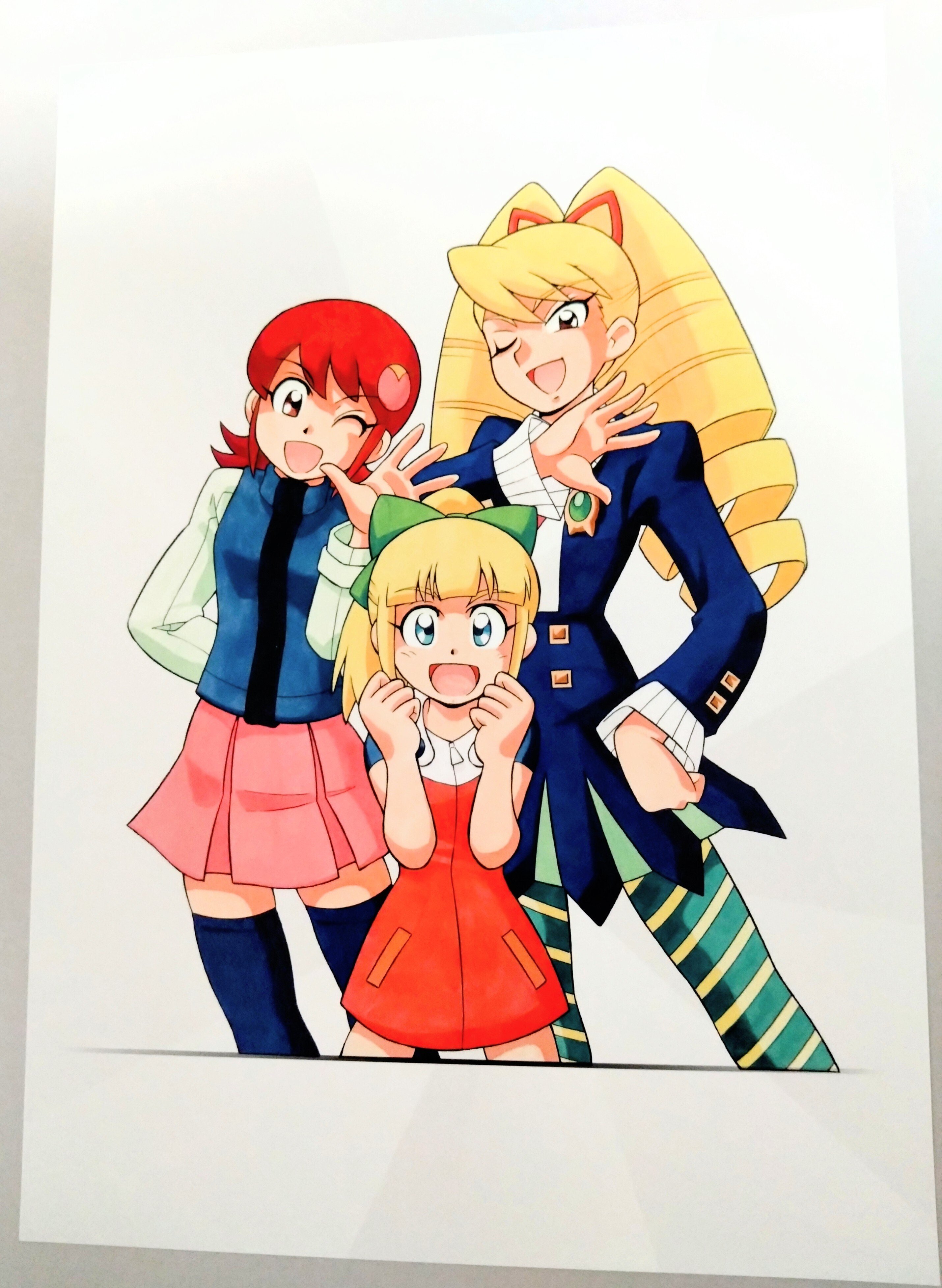 ロックマンワークスSSR 限定特典複製原画5枚｜えびまよ