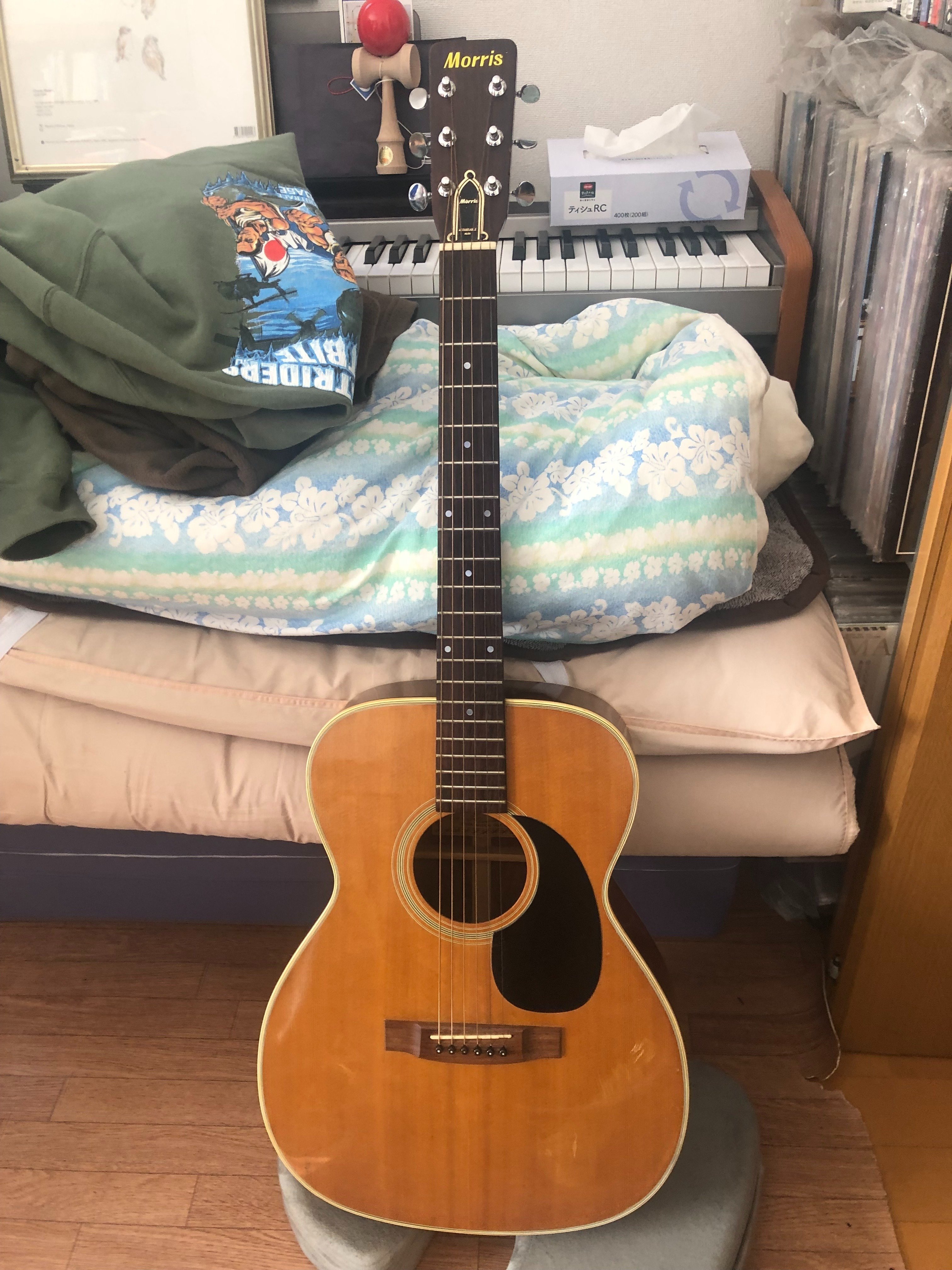 ジャパンビンテージギター モーリスF15から改造まで ｜（花鳥風月）ikesan