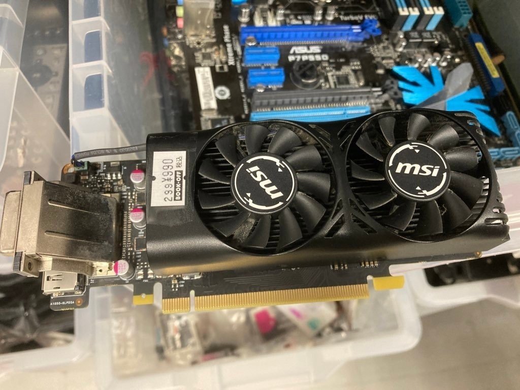 990円のグラボを買ってみた。例のお店のジャンク箱の中から GeForce