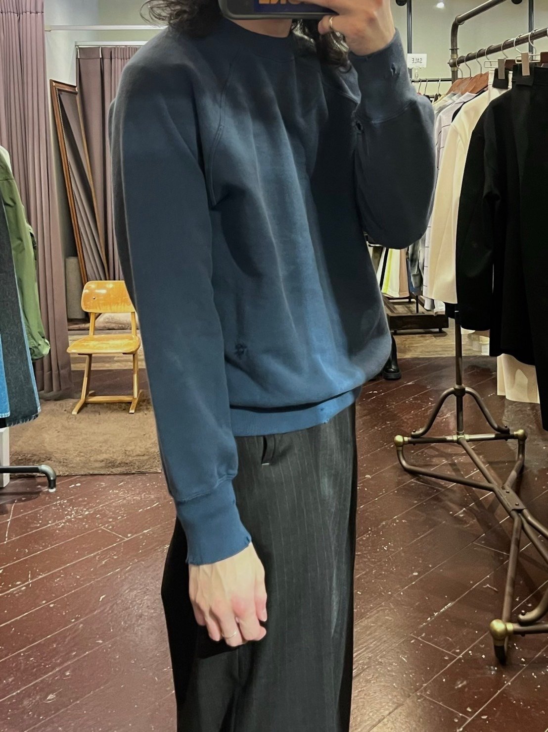 ジャストなサイジングと程よいダメージ。 今着たいが詰まっています