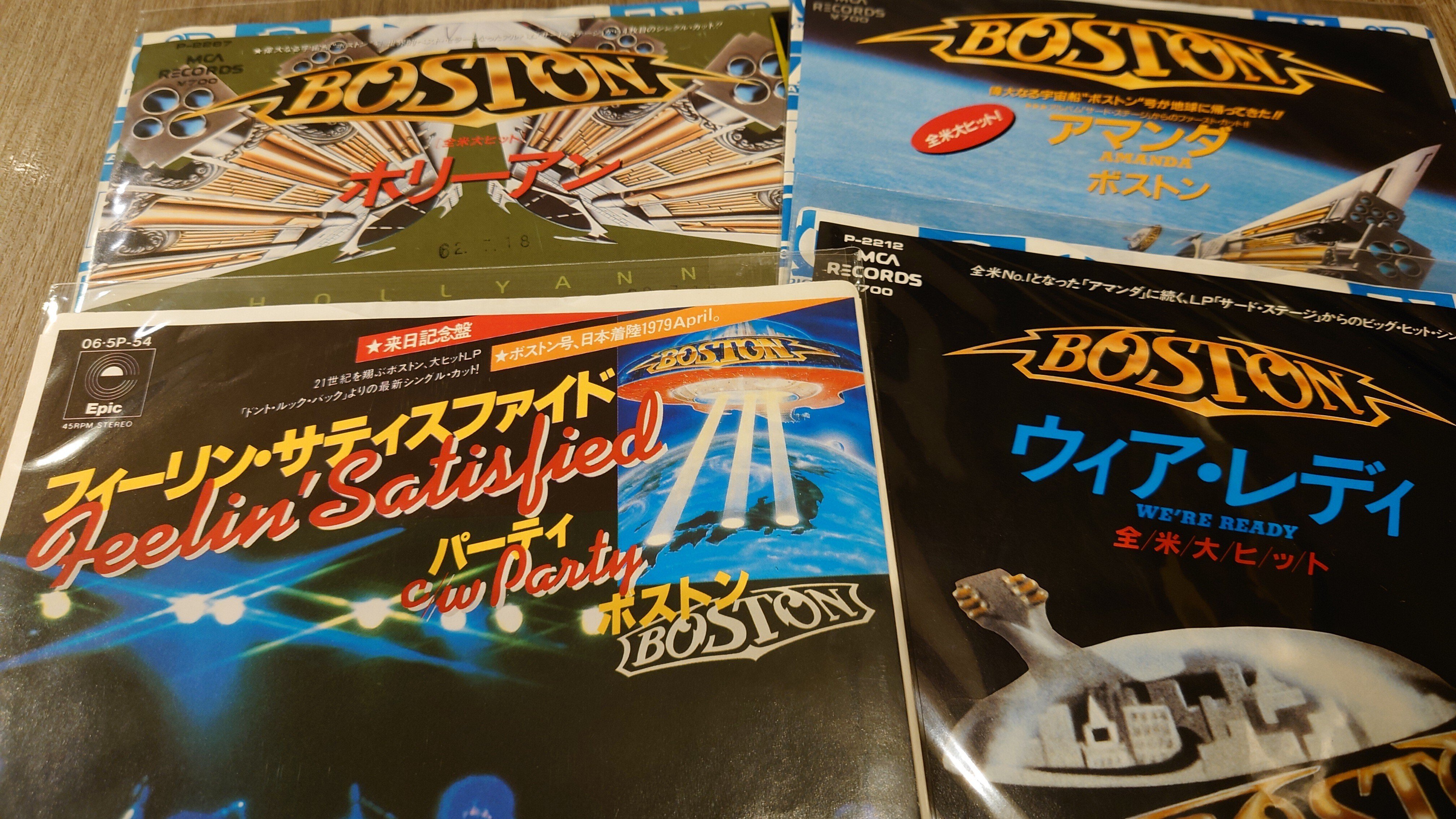 7インチ盤専門店雑記507「産業ロック：Bostonの選曲は…」｜G2タカヤマ