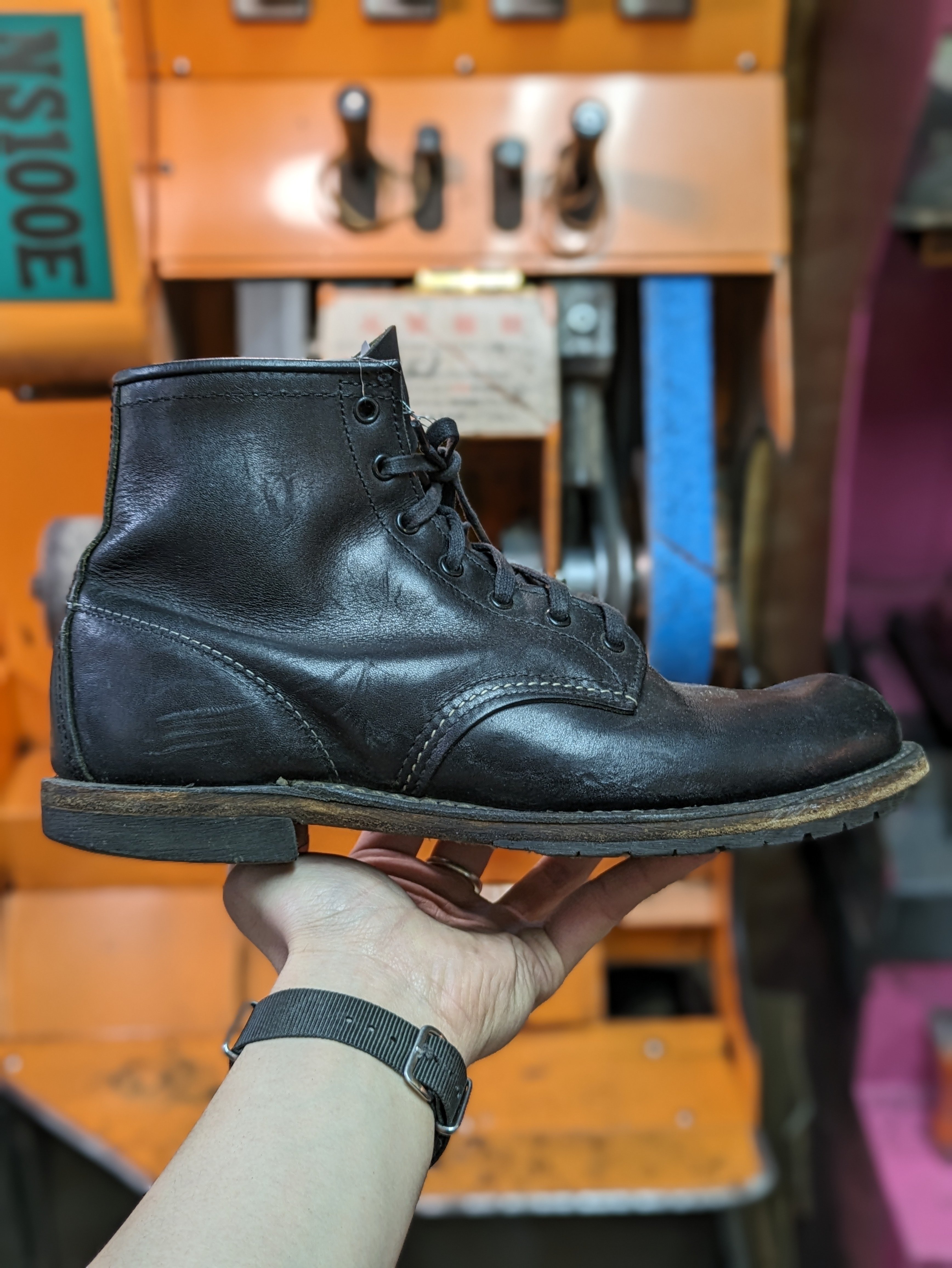 レッドウィング ベックマン 9014 加水分解修理 ソール交換・靴修理・靴