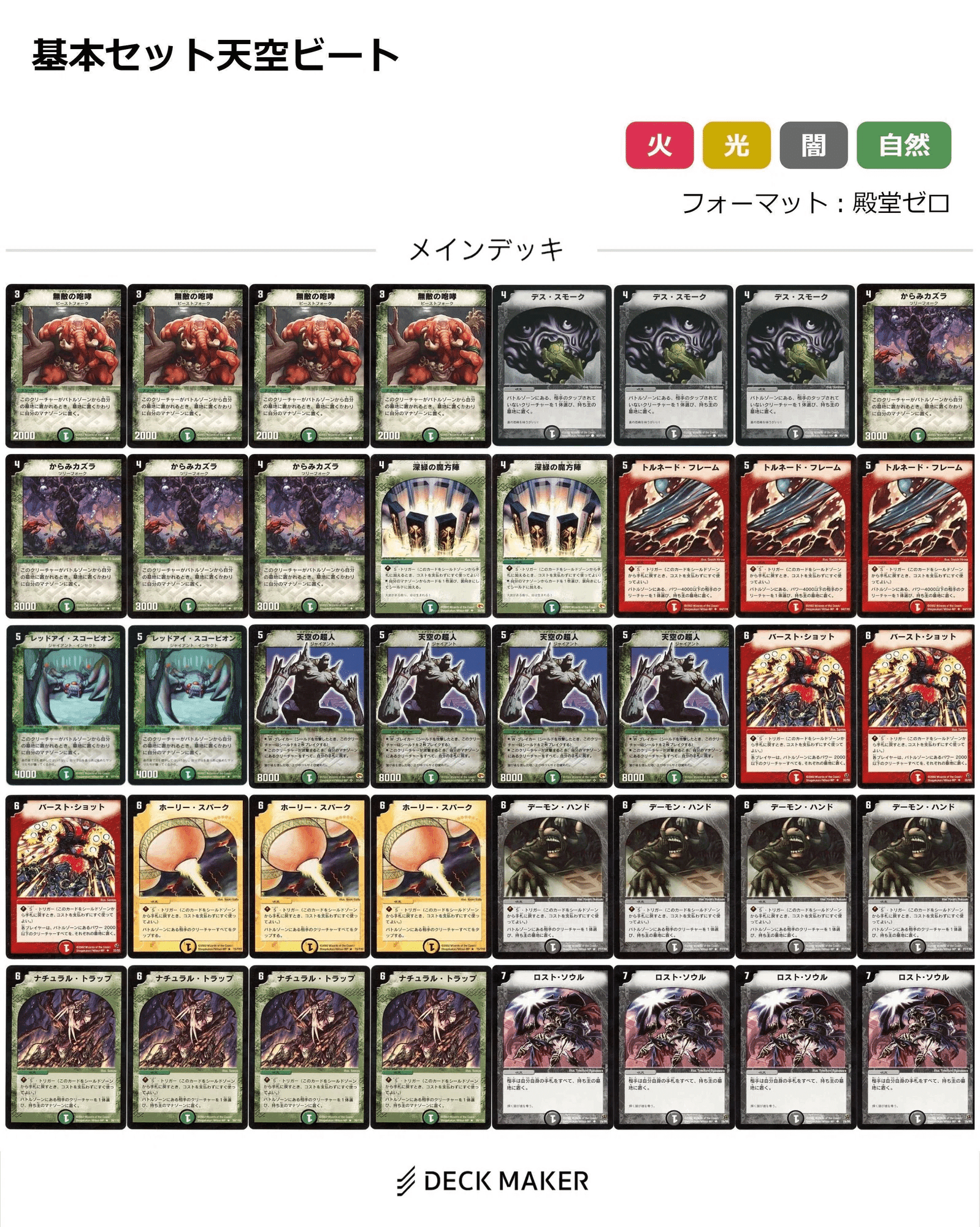 デュエルマスターズ クラシックデッキ【初期統一】 ボルバルブルー