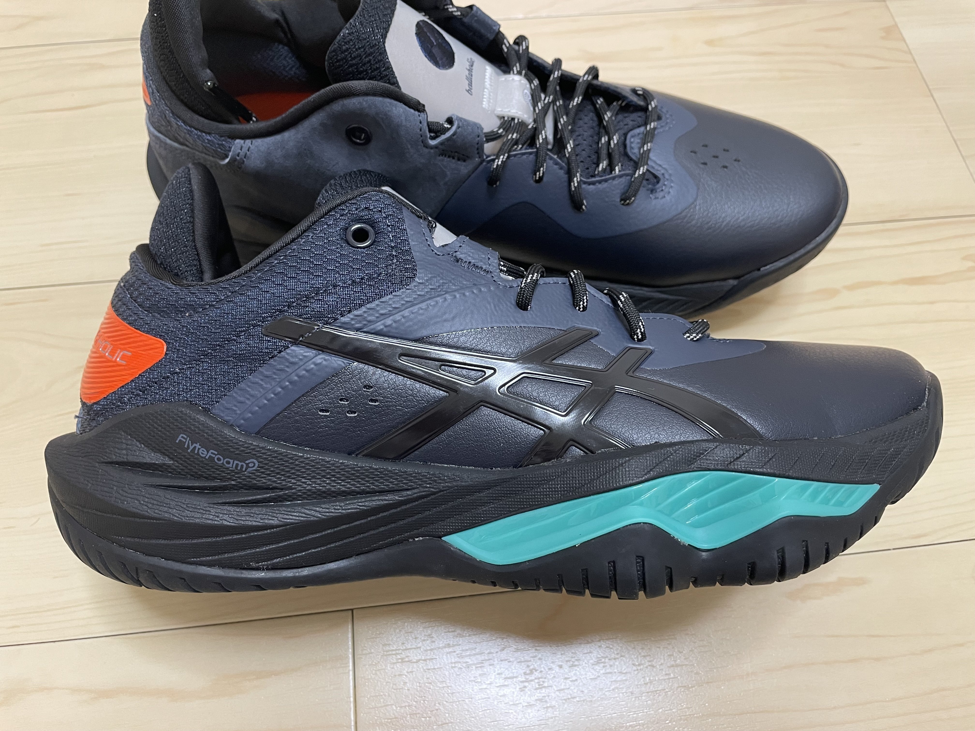 ボーラホリック アシックス NOVA SURGE LOW ミッドナイト 27cm