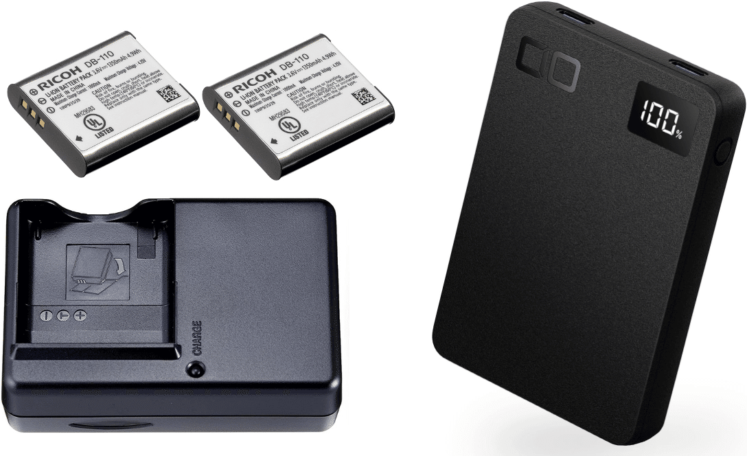 RICOH GRⅢx フィルター、フード、サムレスト、予備バッテリー、5年