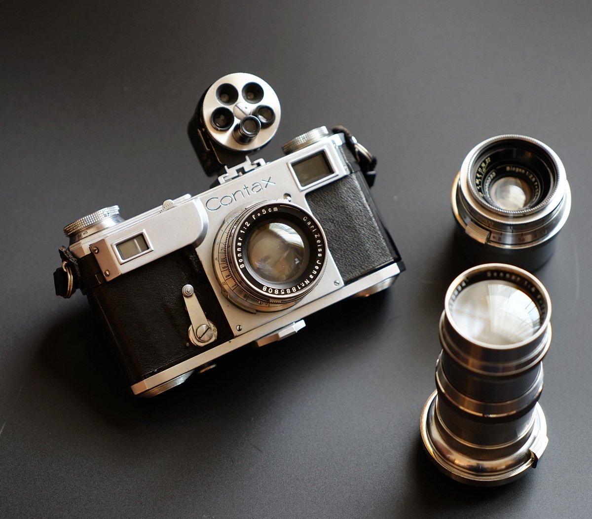 戦前型 Contax II とレンズ群｜光画日々想