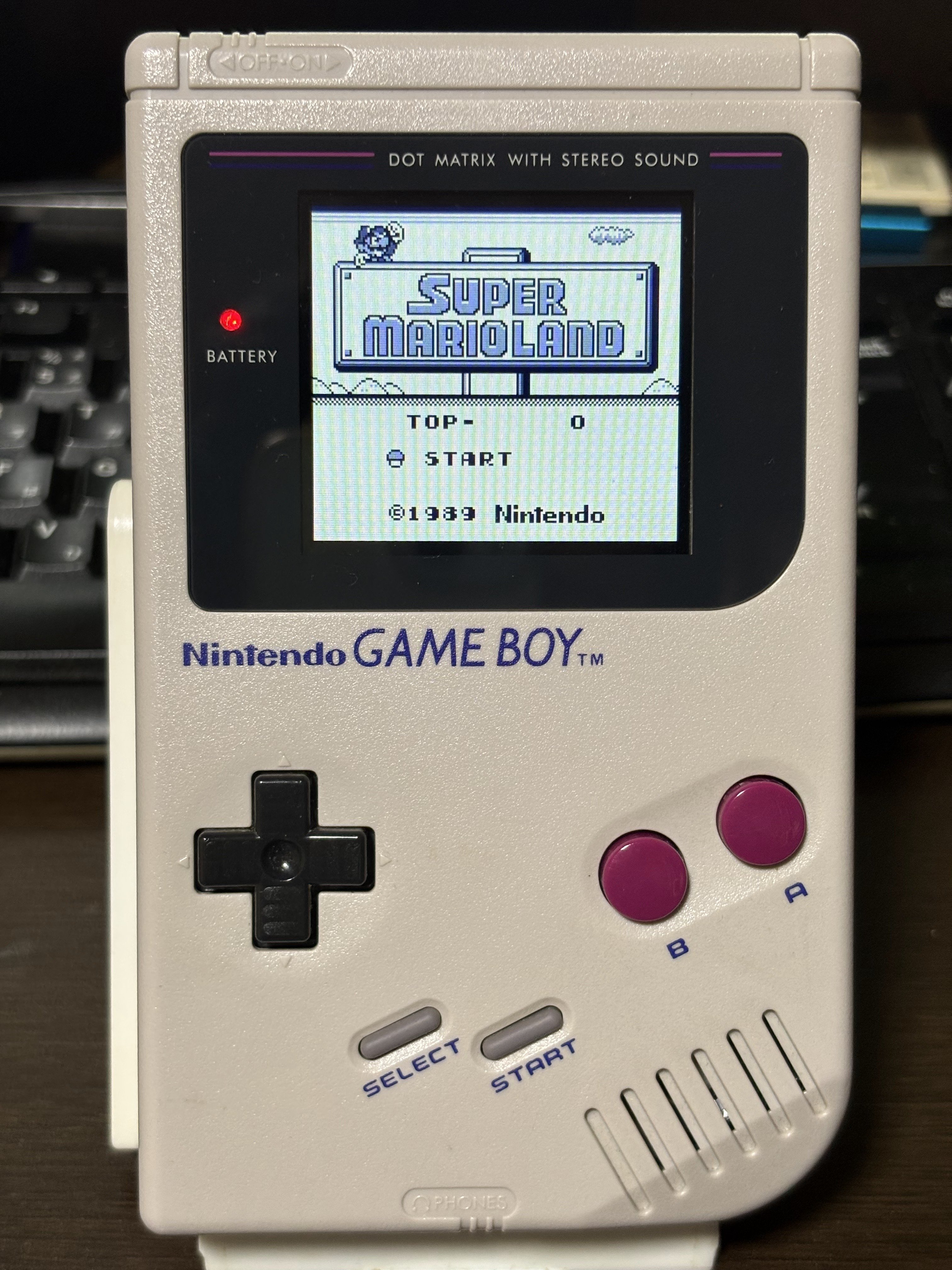 初代ゲームボーイのシェル交換と液晶移植｜忍