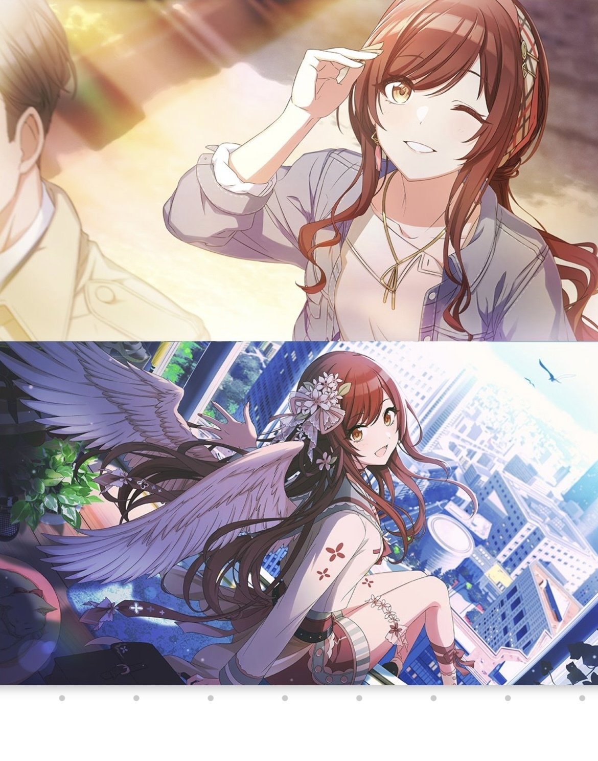 大崎甘奈誕生日直前、コミュ38種、宣伝！｜ガーネット