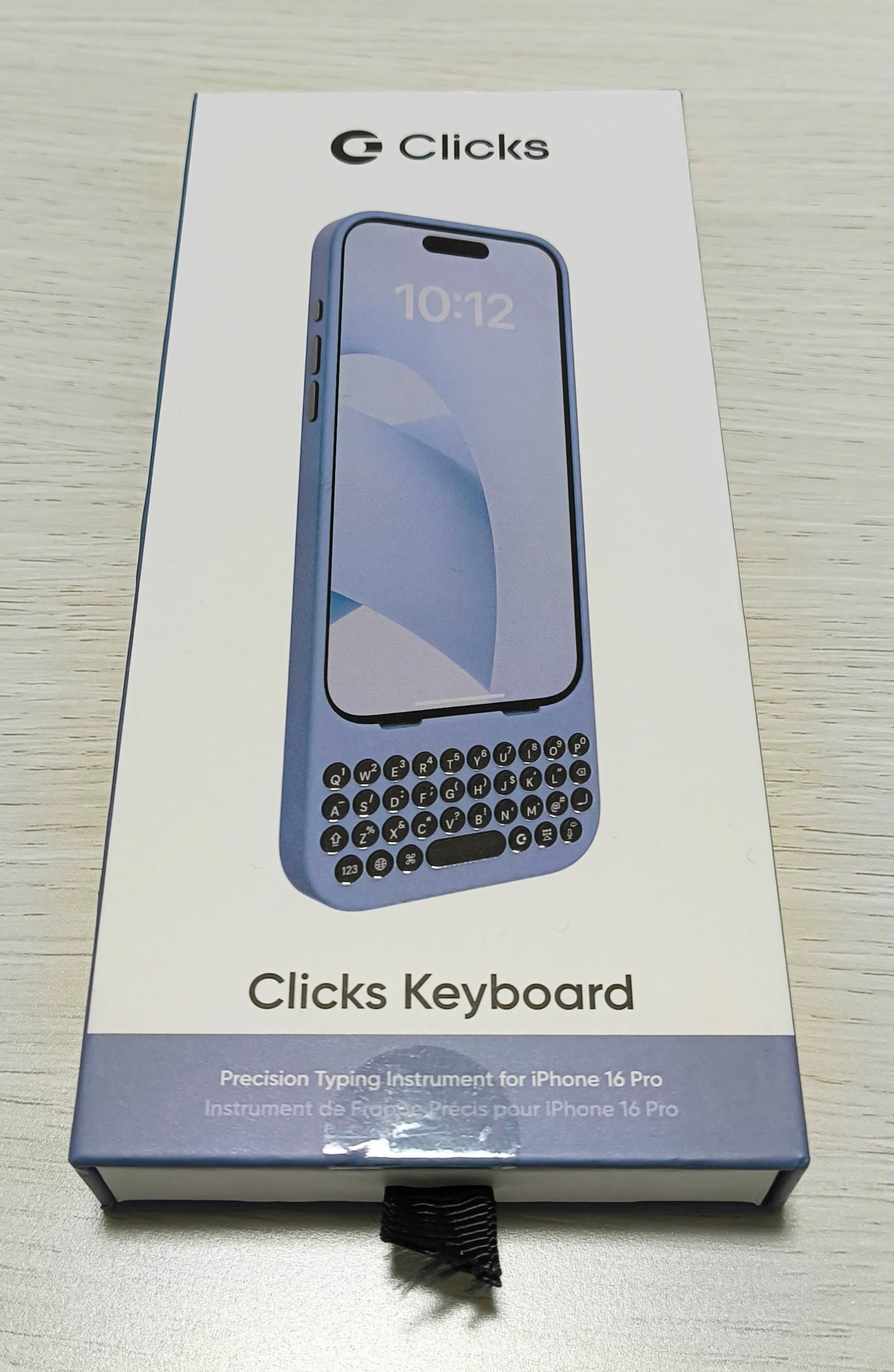 Clicks Keyboard for iPhone 16 Pro レビュー｜所々じょーじ