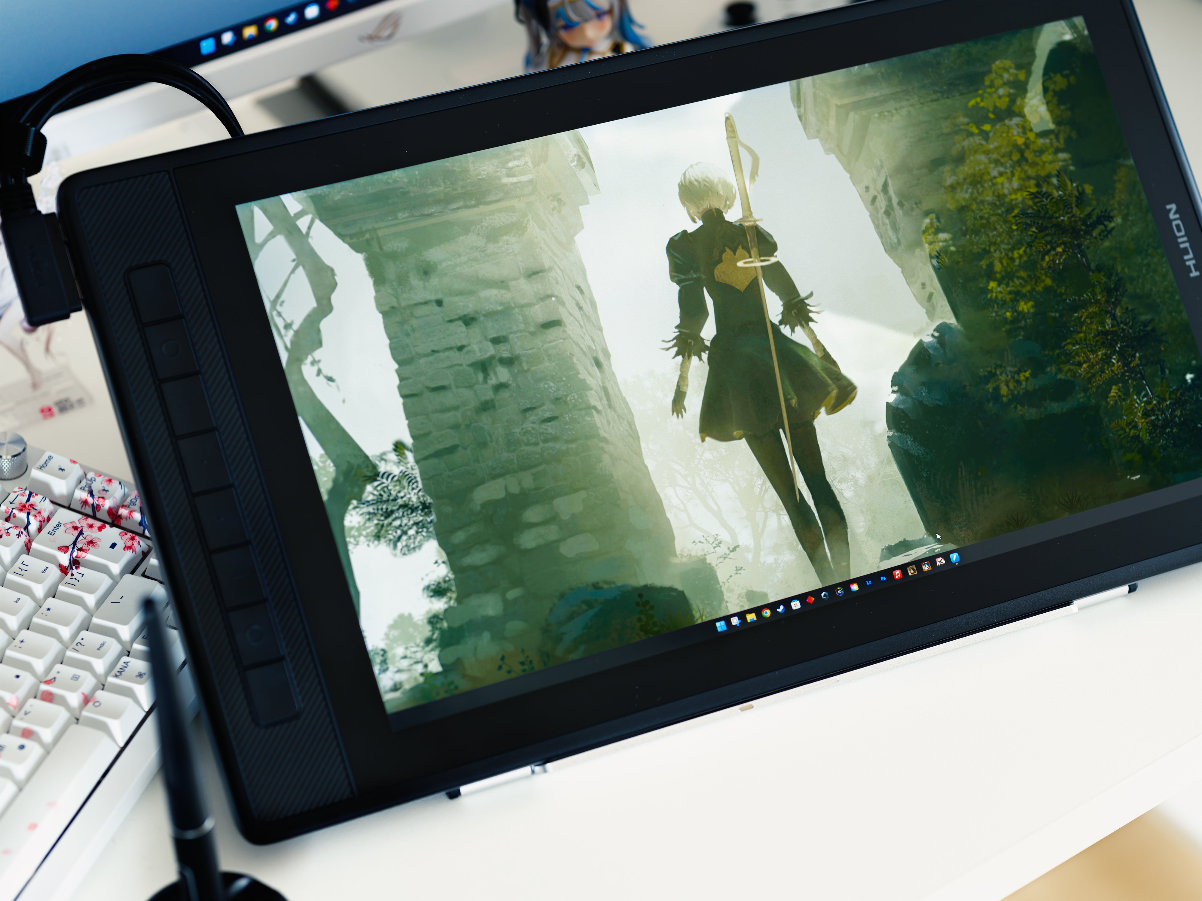 HUION / Kamvas Pro 16 2.5K という液晶ペンタブレットを買ったお話｜月乃