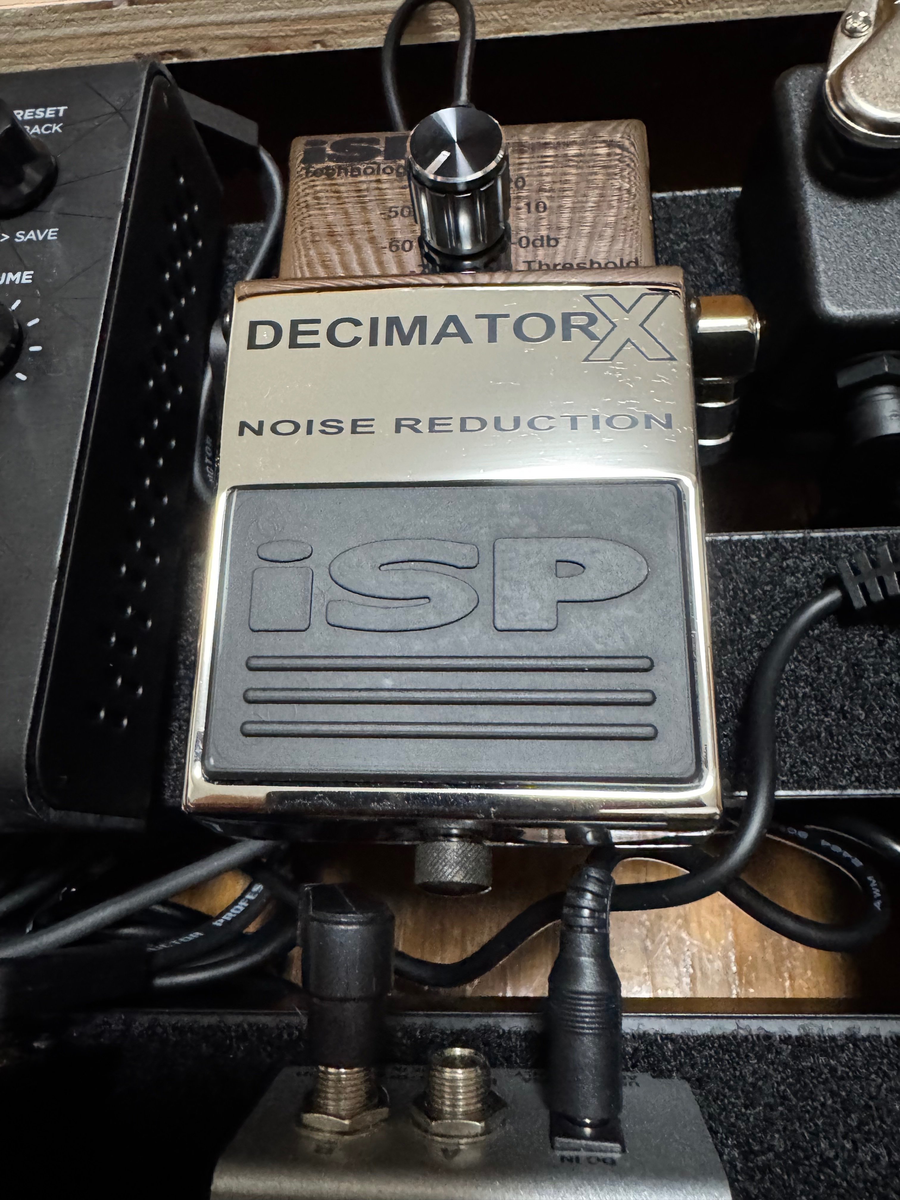 ノイズリダクションペダルiSP Decimator X購入！｜紫檀弦之助