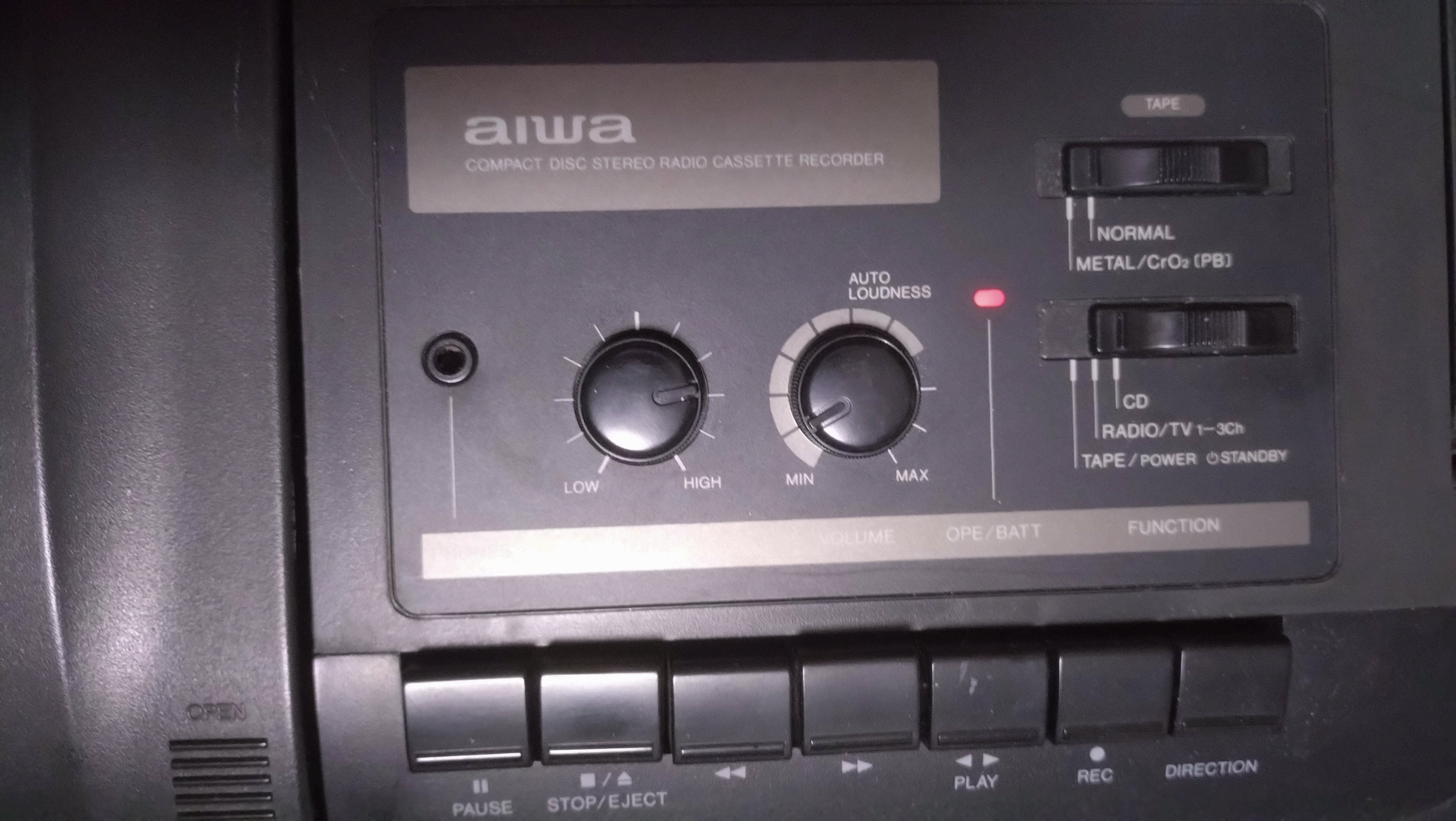 5日目「aiwa CSD-SR22のこと」｜海野ばあど