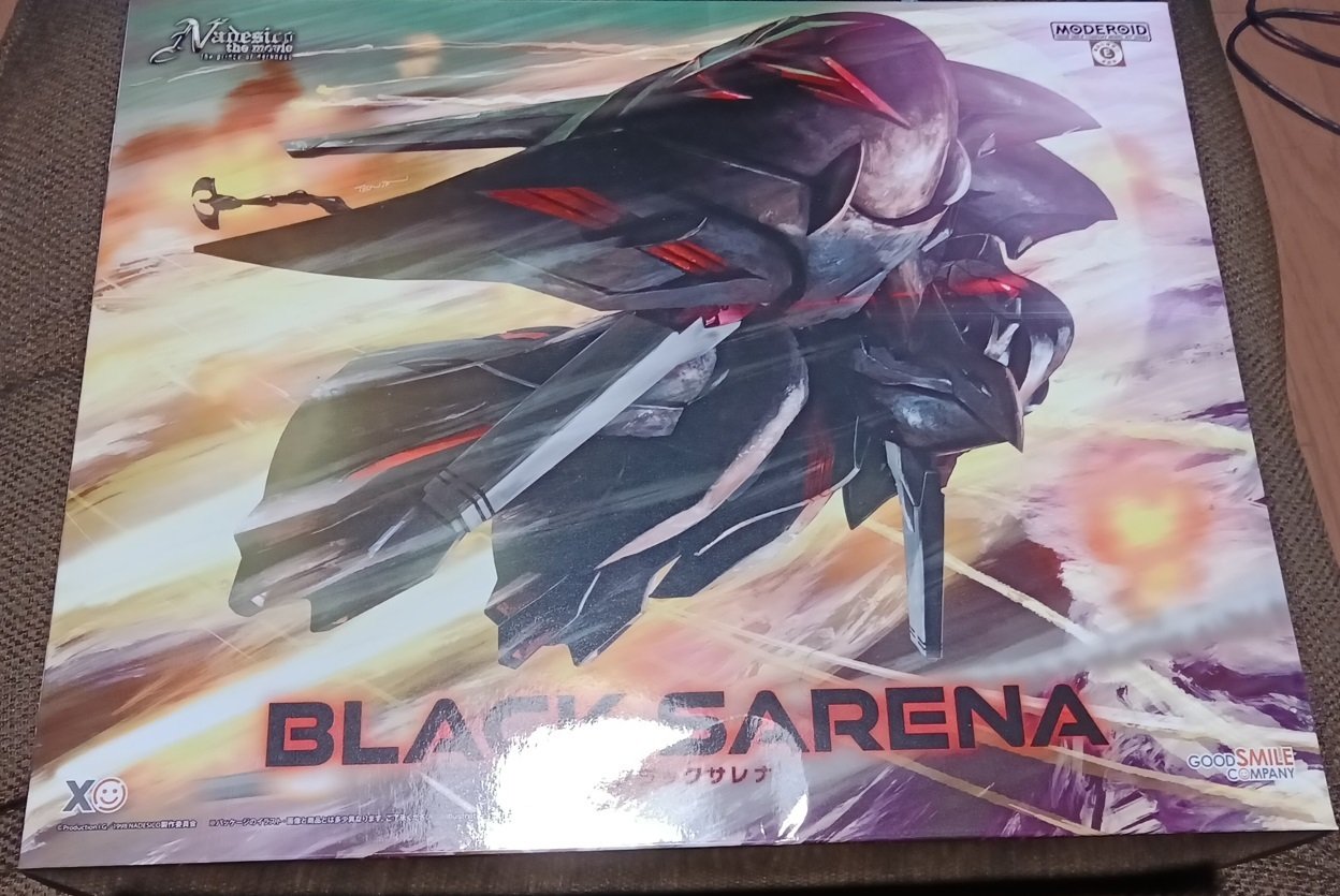 MODEROIDのブラックサレナを組んだ｜あばばば