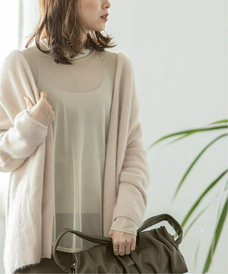 NOBLE(ノーブル)の「ラクーンニットオーバーカーディガン◇（NOBLE