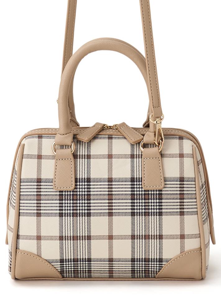 GRL(グレイル)の「2Wayチェック柄レザーショルダーバッグ」 - PARTE