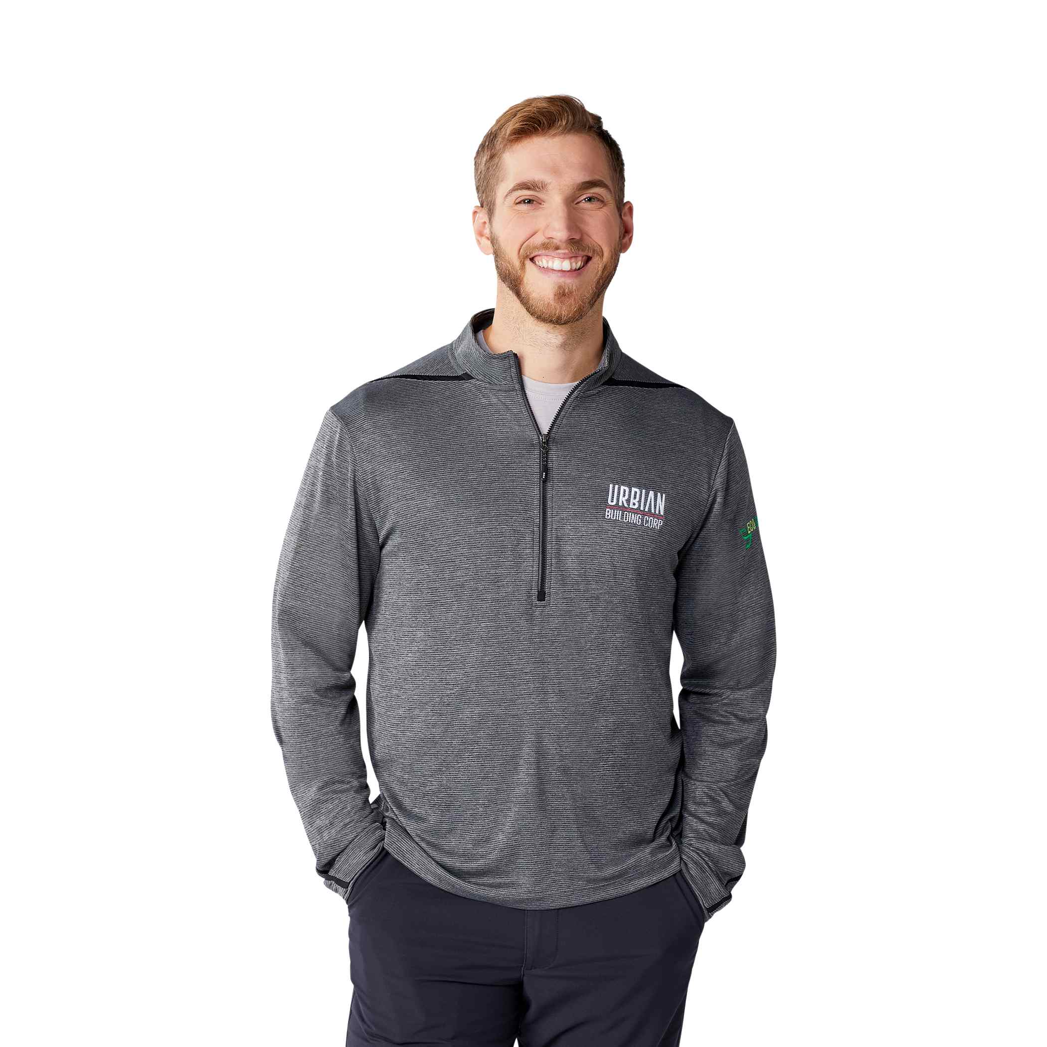 Men's DEGE Eco Knit Performance Half Zip | PCNA