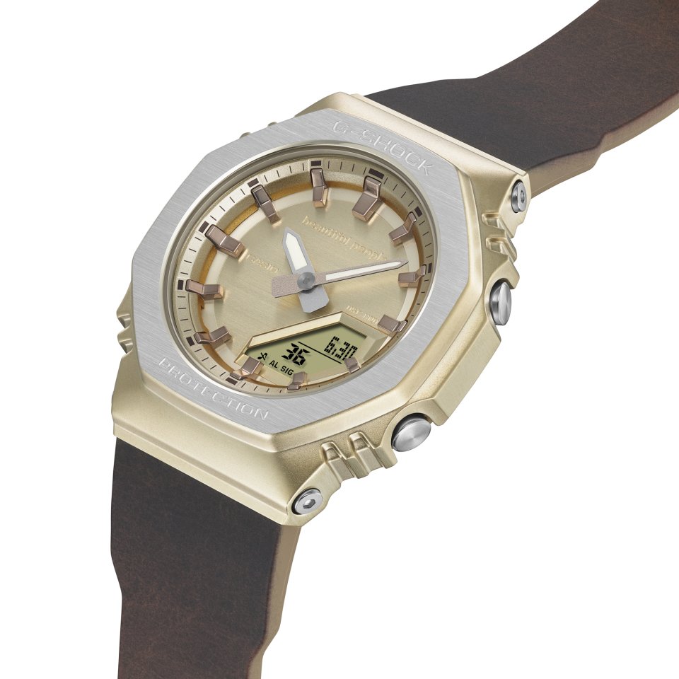 G-SHOCK” ✖「beautiful people」コラボレーション第2弾 発表～レザー