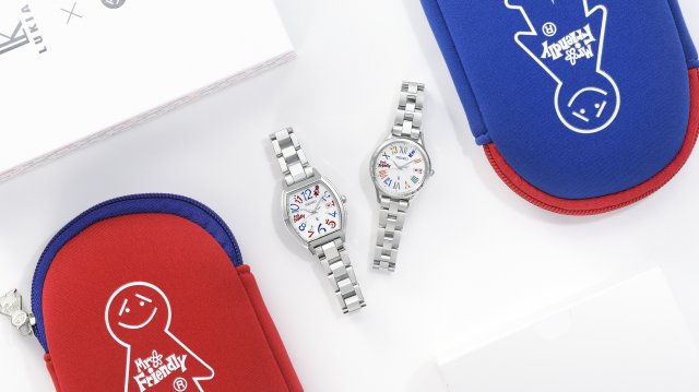 セイコー ルキア＞のブランド誕生30周年を記念し、MR.FRIENDLY